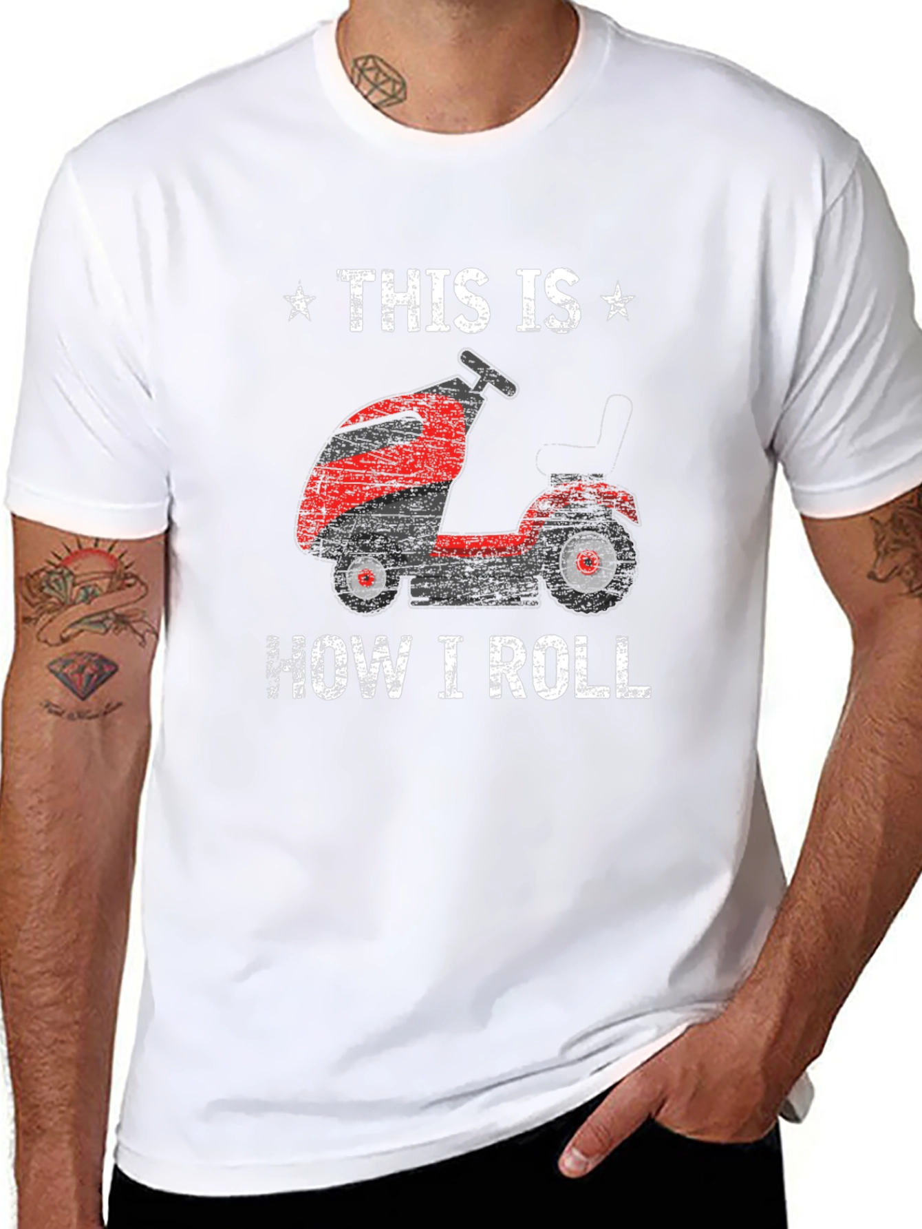 This is How I Roll - Lawn Mower T-Shirt