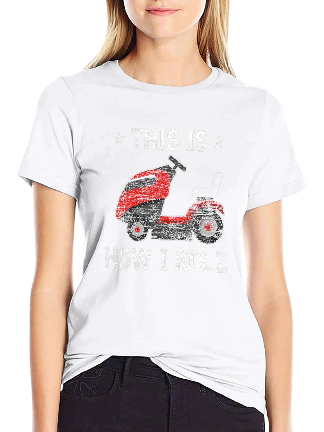 This is How I Roll - Lawn Mower T-Shirt