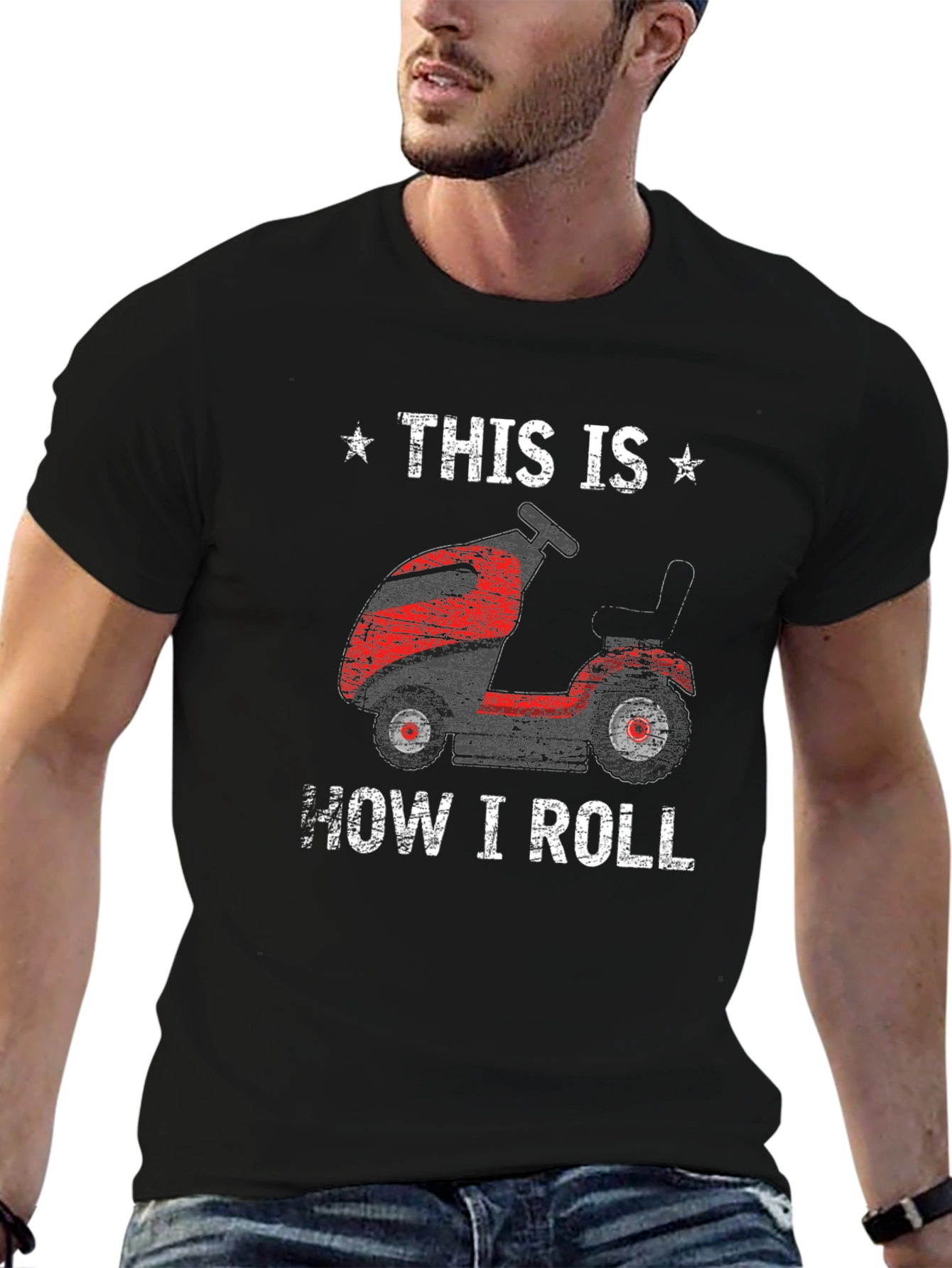 This is How I Roll - Lawn Mower T-Shirt