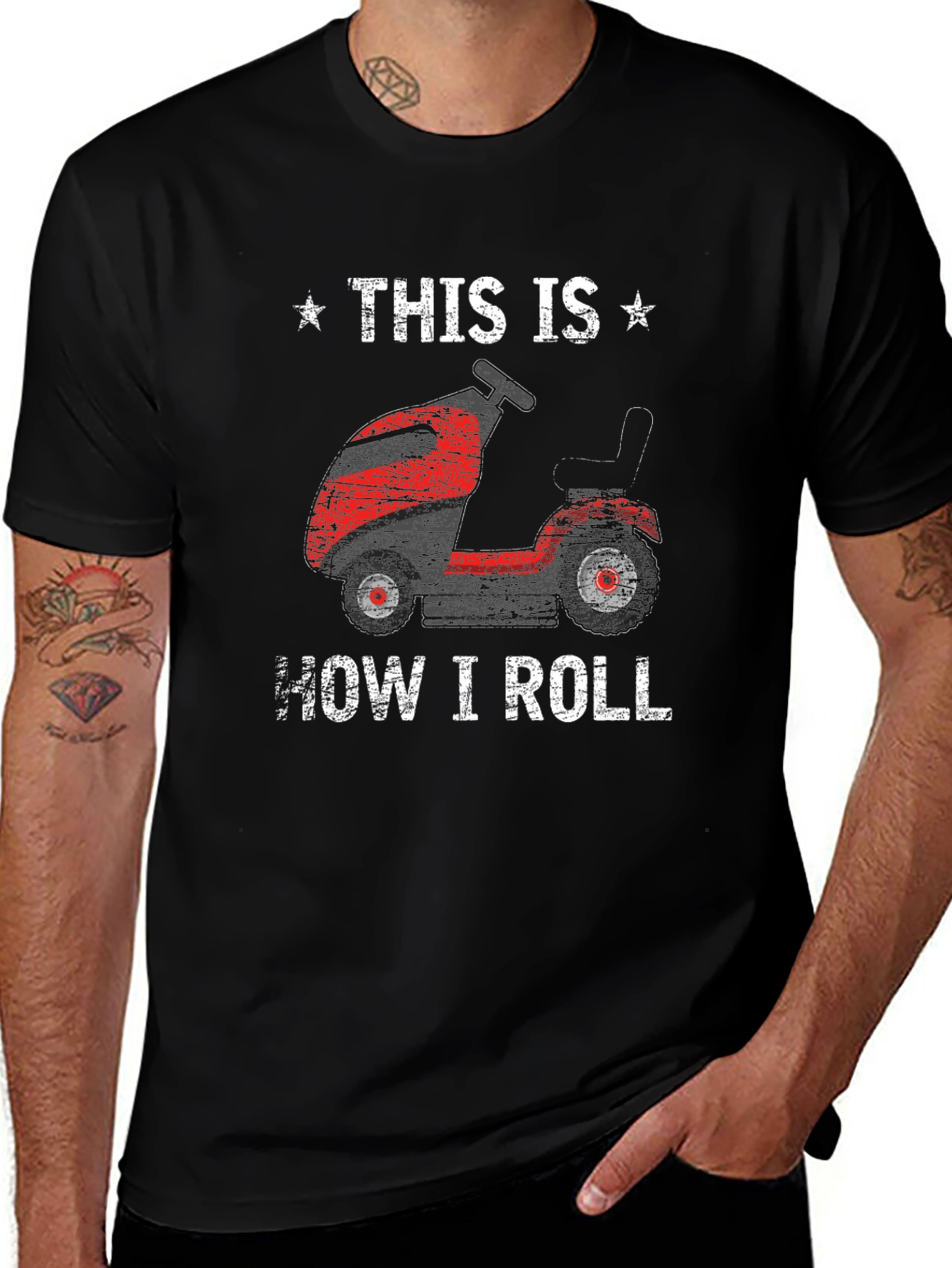 This is How I Roll - Lawn Mower T-Shirt