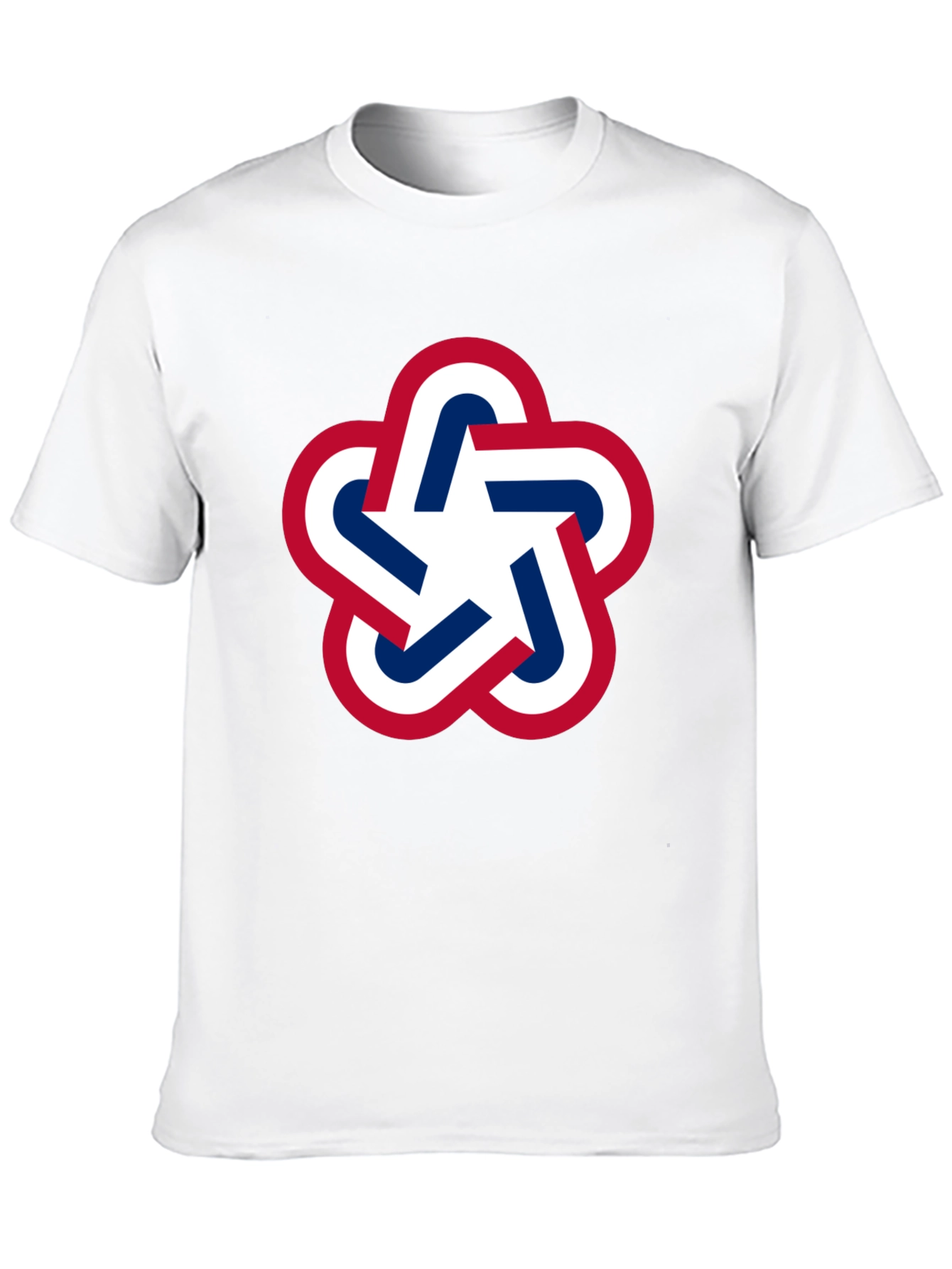 Geometric Star Graphic Tee