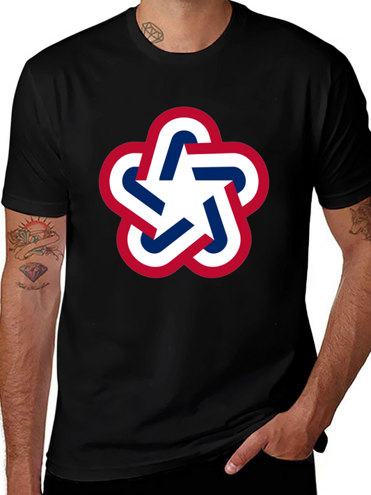 Geometric Star Graphic Tee