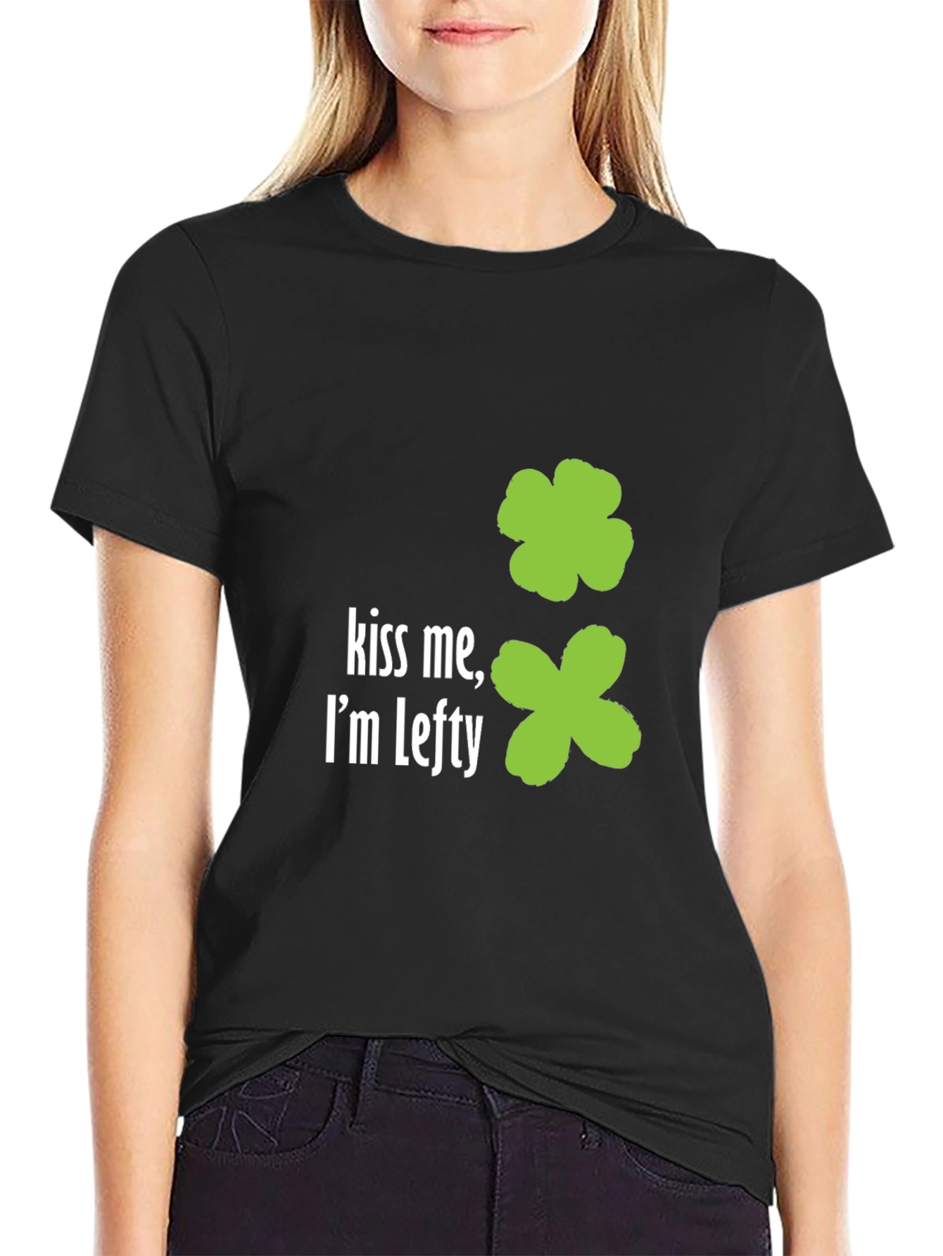 Kiss Me Im Lefty St. Patricks Day T-Shirt