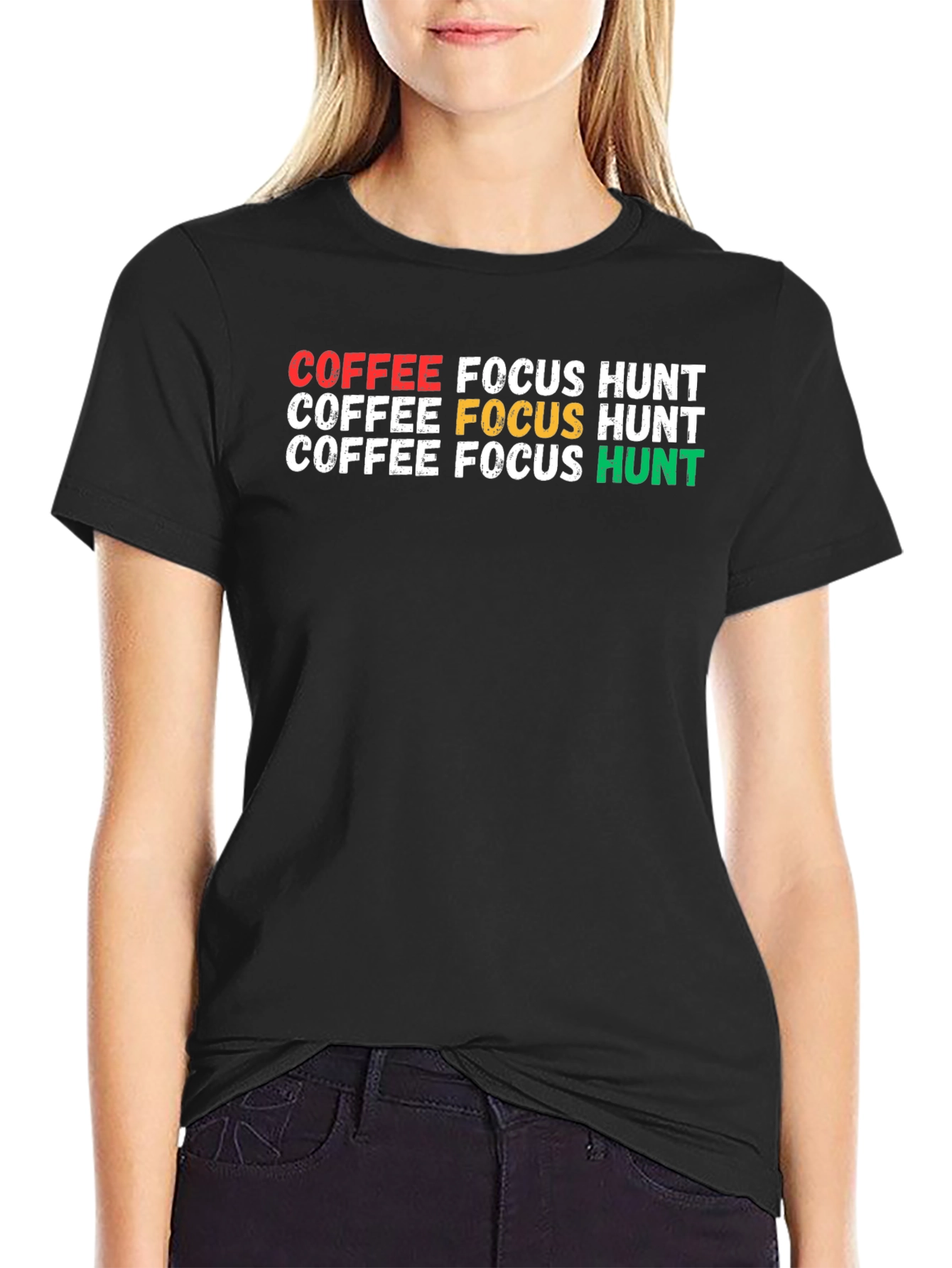 Coffee Focus Hunt Graphic Tee - Hunting Season