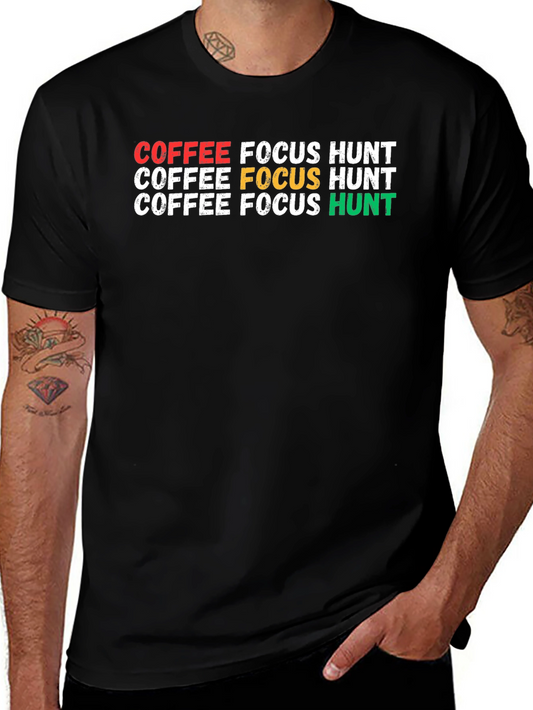 Coffee Focus Hunt Graphic Tee - Hunting Season