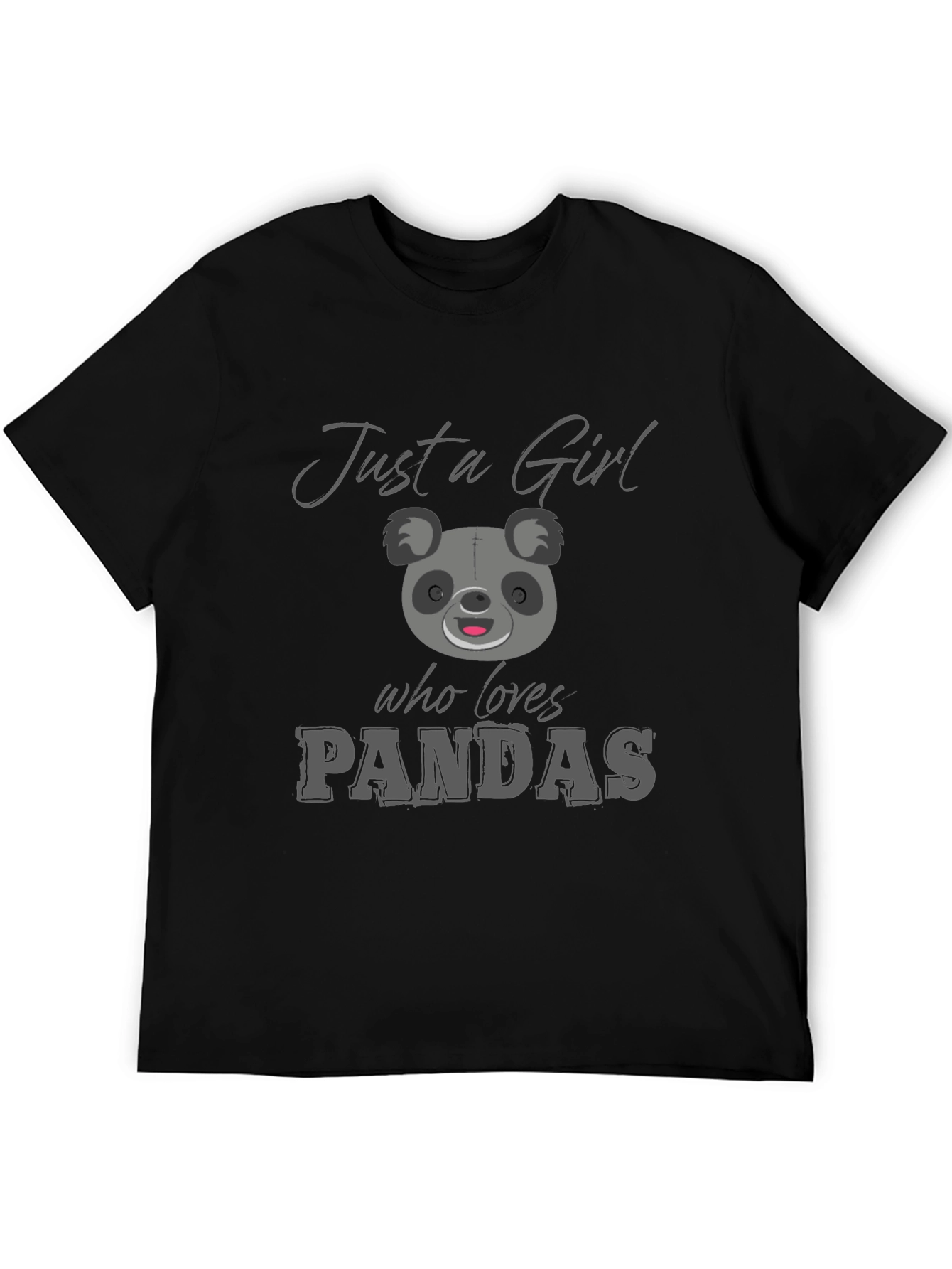 Just a Girl Who Loves Pandas T-Shirt