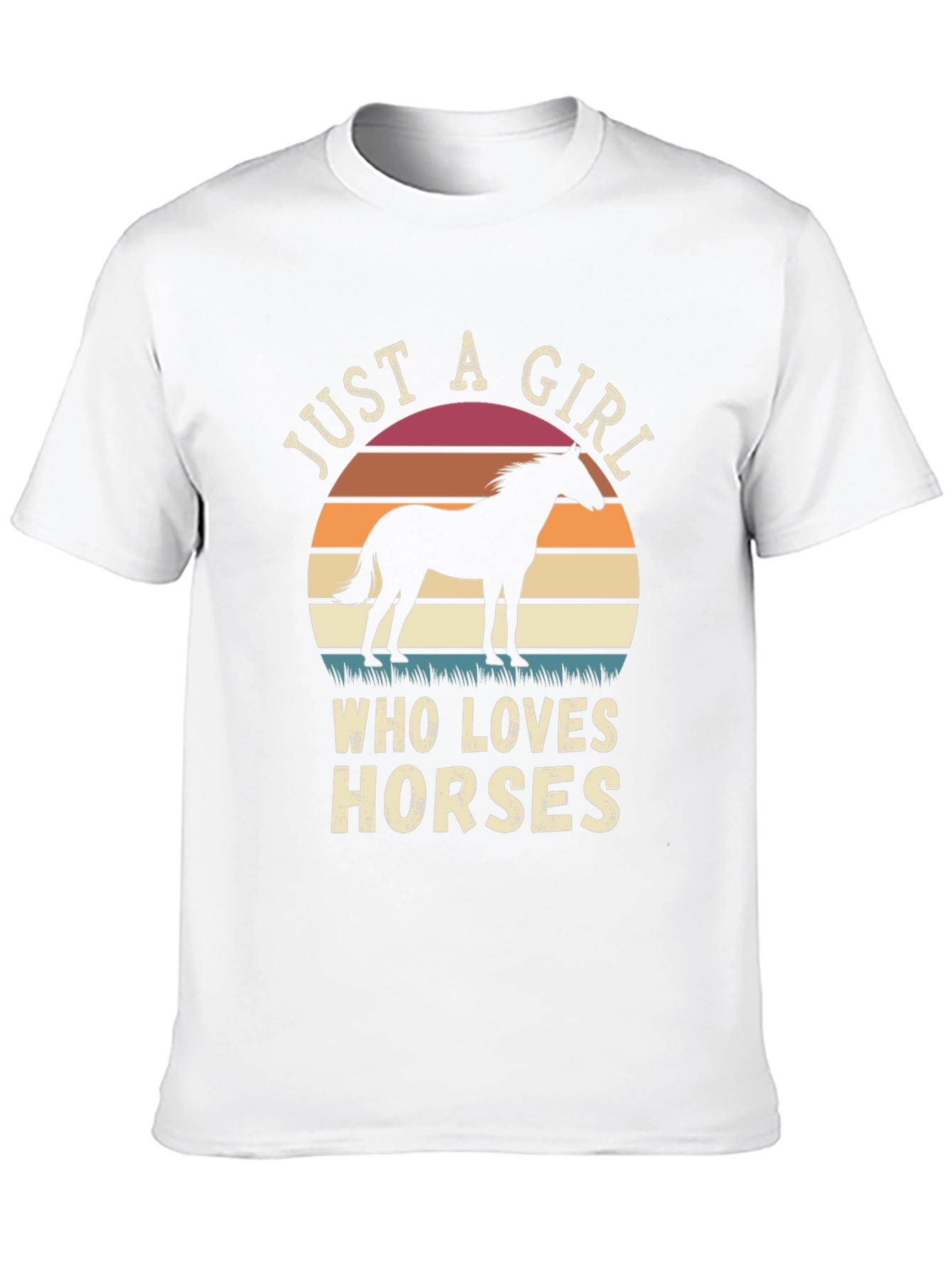 Just A Girl Who Loves Horses T-Shirt