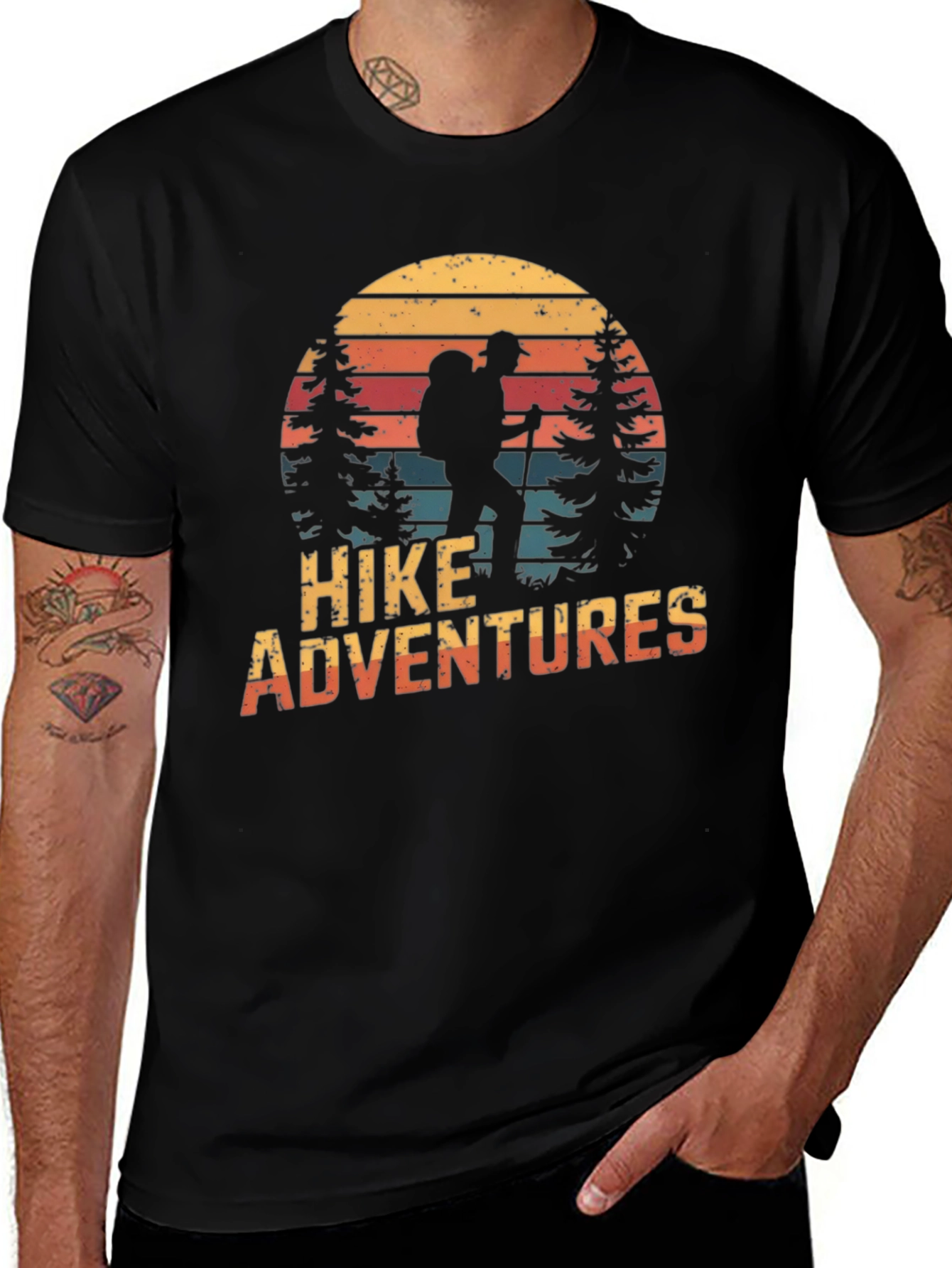 Hike Adventures Graphic T-Shirt