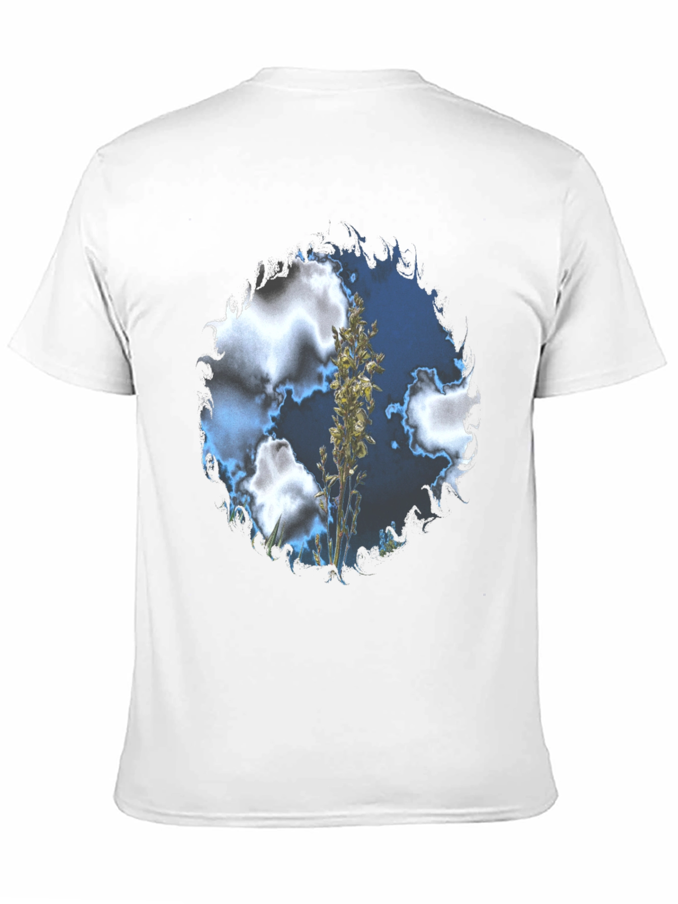 Sky High T-Shirt - Black Cotton Blend Tee