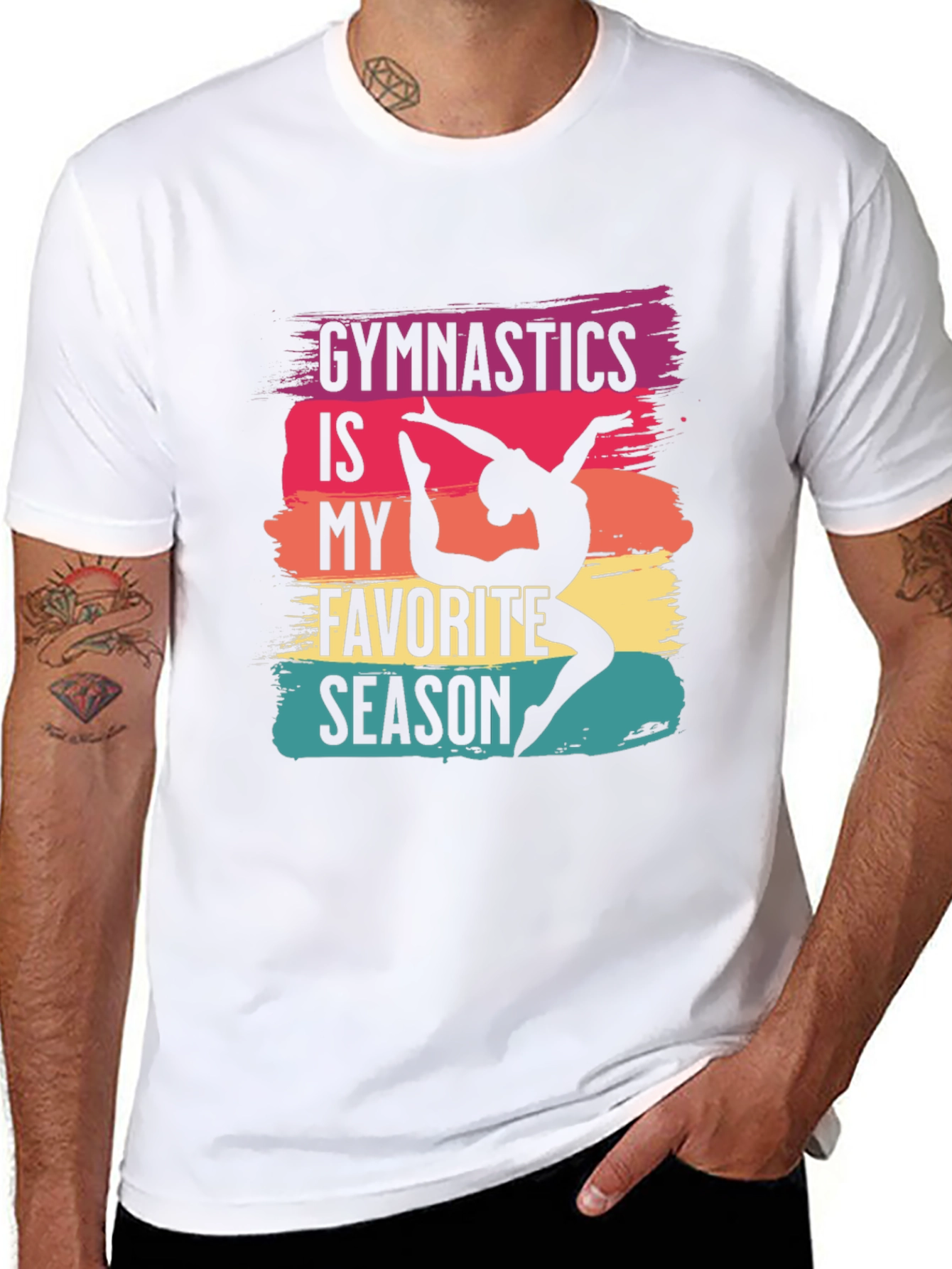 Gymnastics Favorite Season Graphic Tee