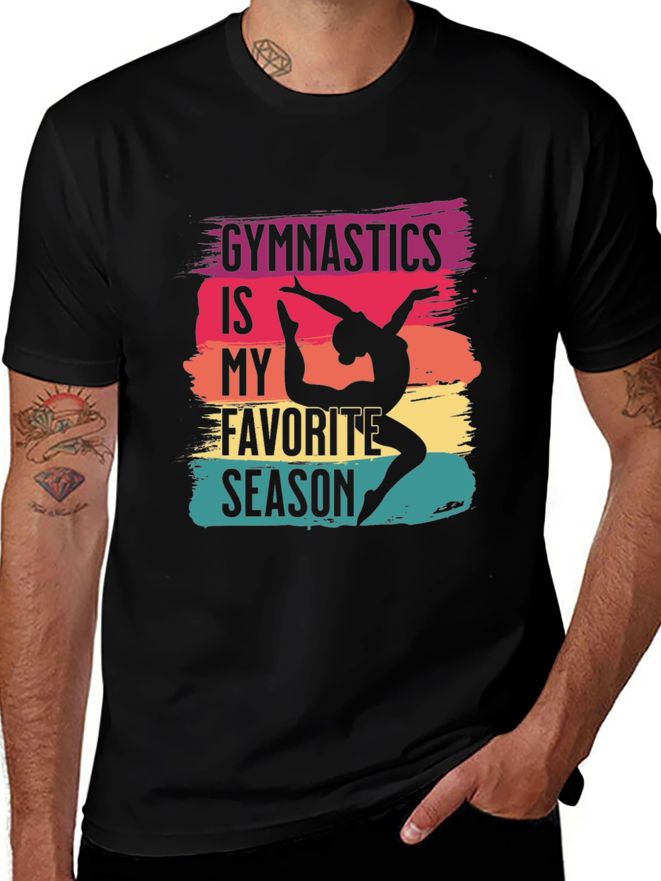 Gymnastics Favorite Season Graphic Tee