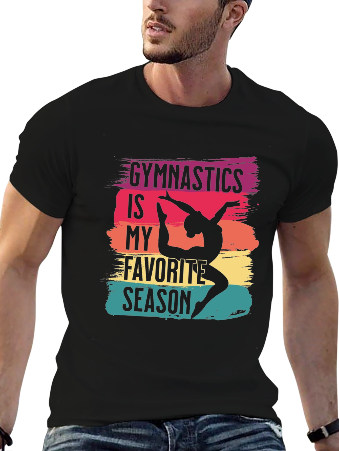 Gymnastics Favorite Season Graphic Tee