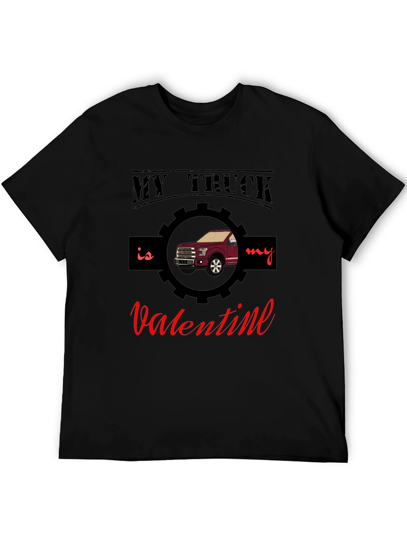 My Truck is My Valentine Graphic Tee