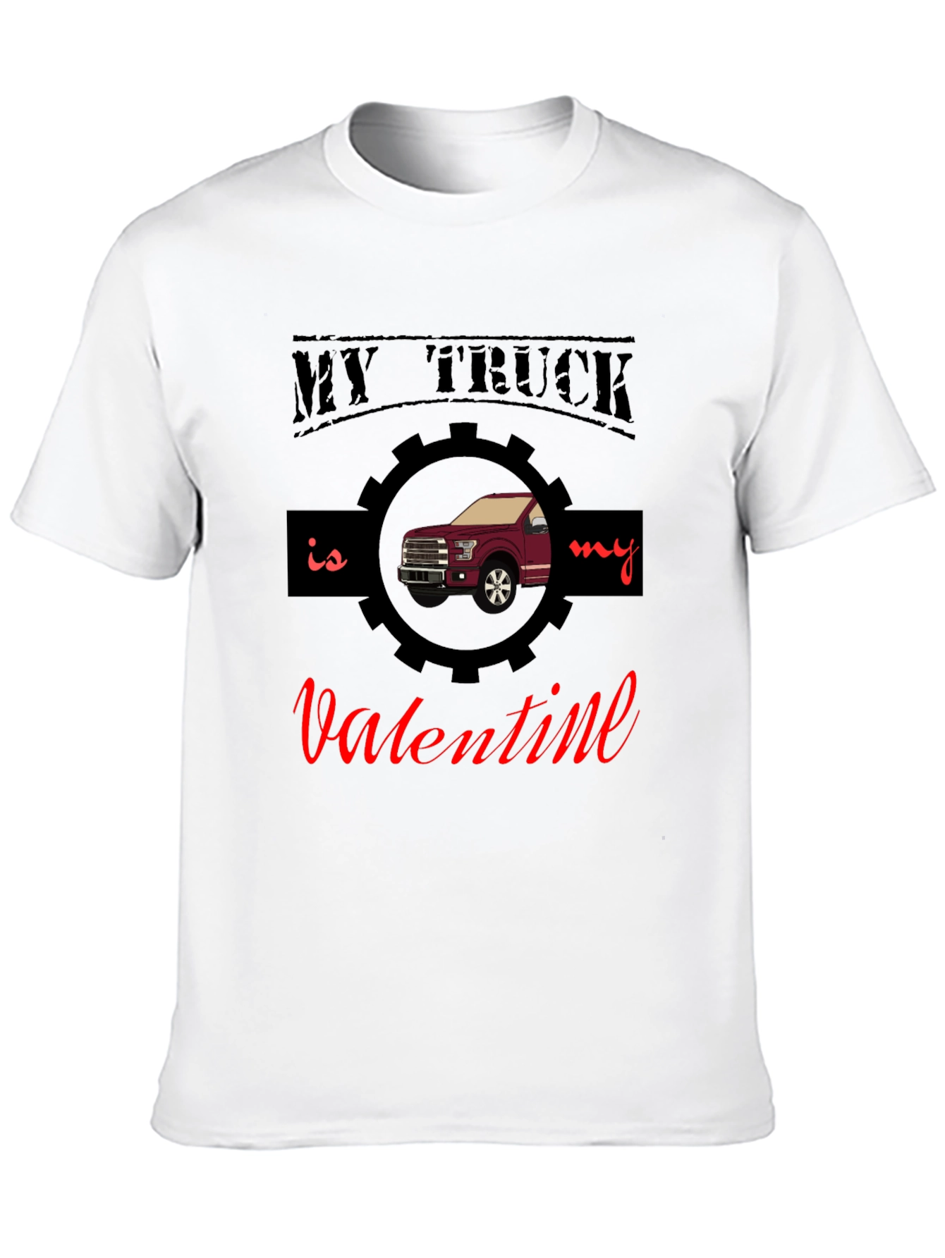My Truck is My Valentine Graphic Tee