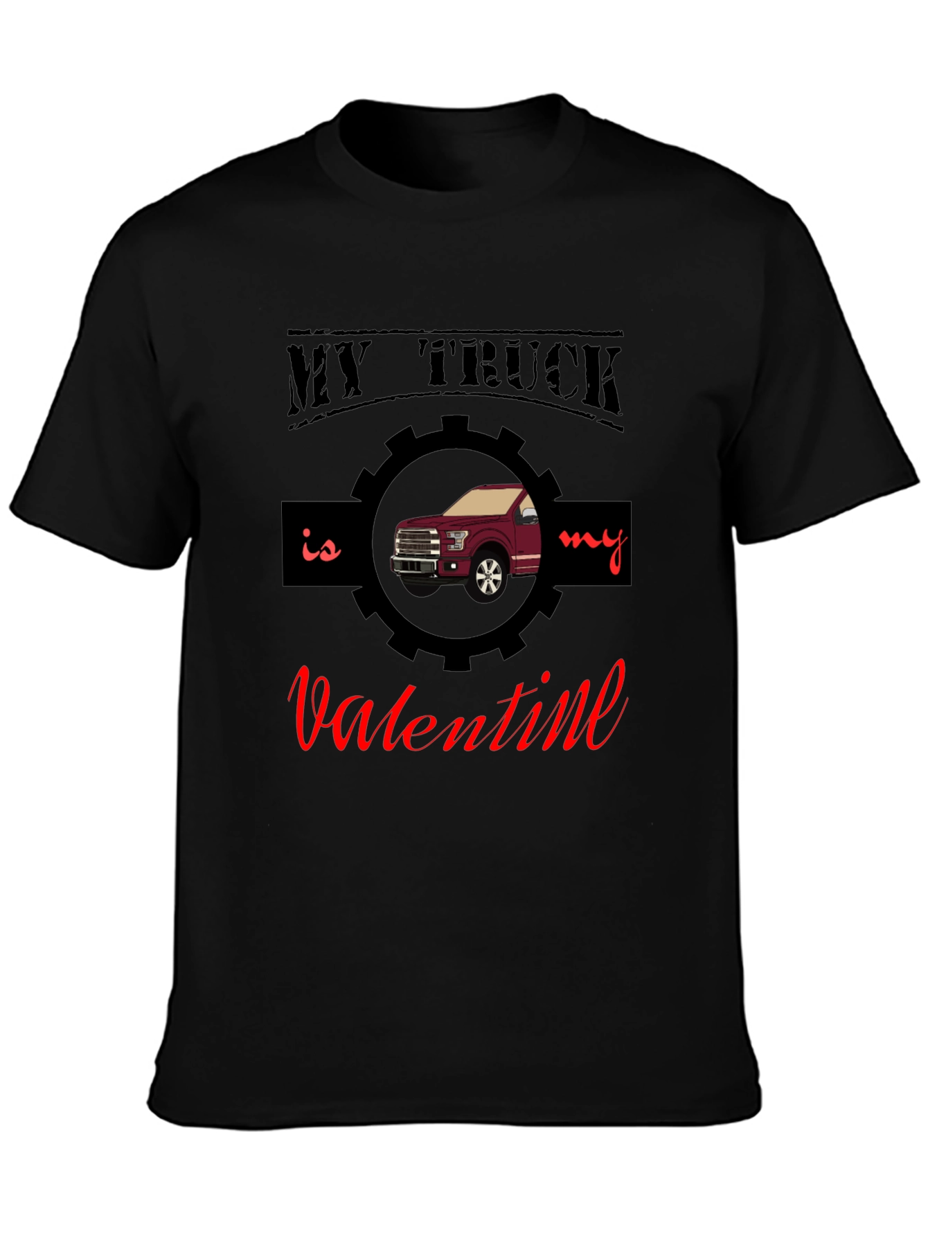My Truck is My Valentine Graphic Tee