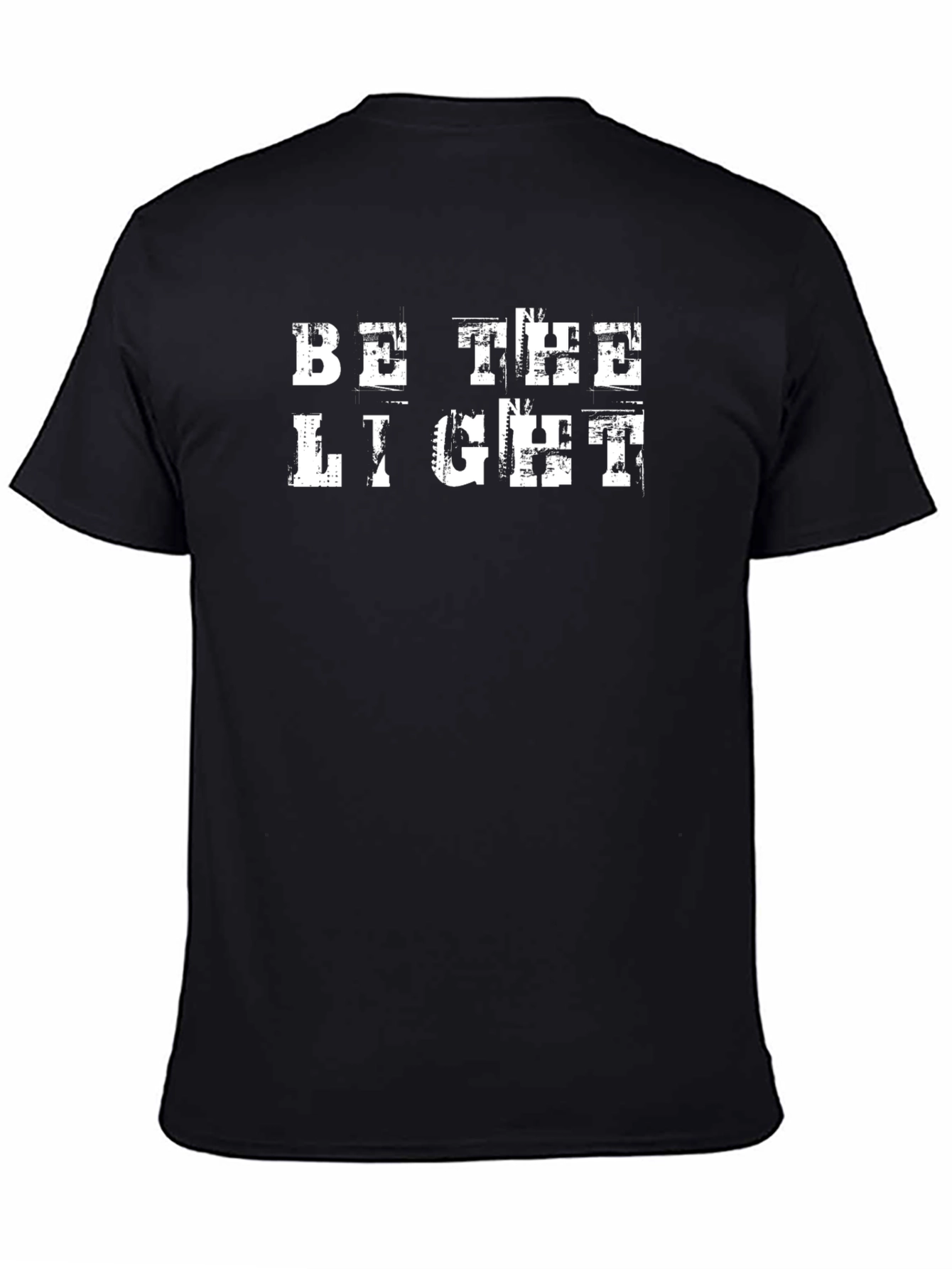 Be The Light Black T-Shirt