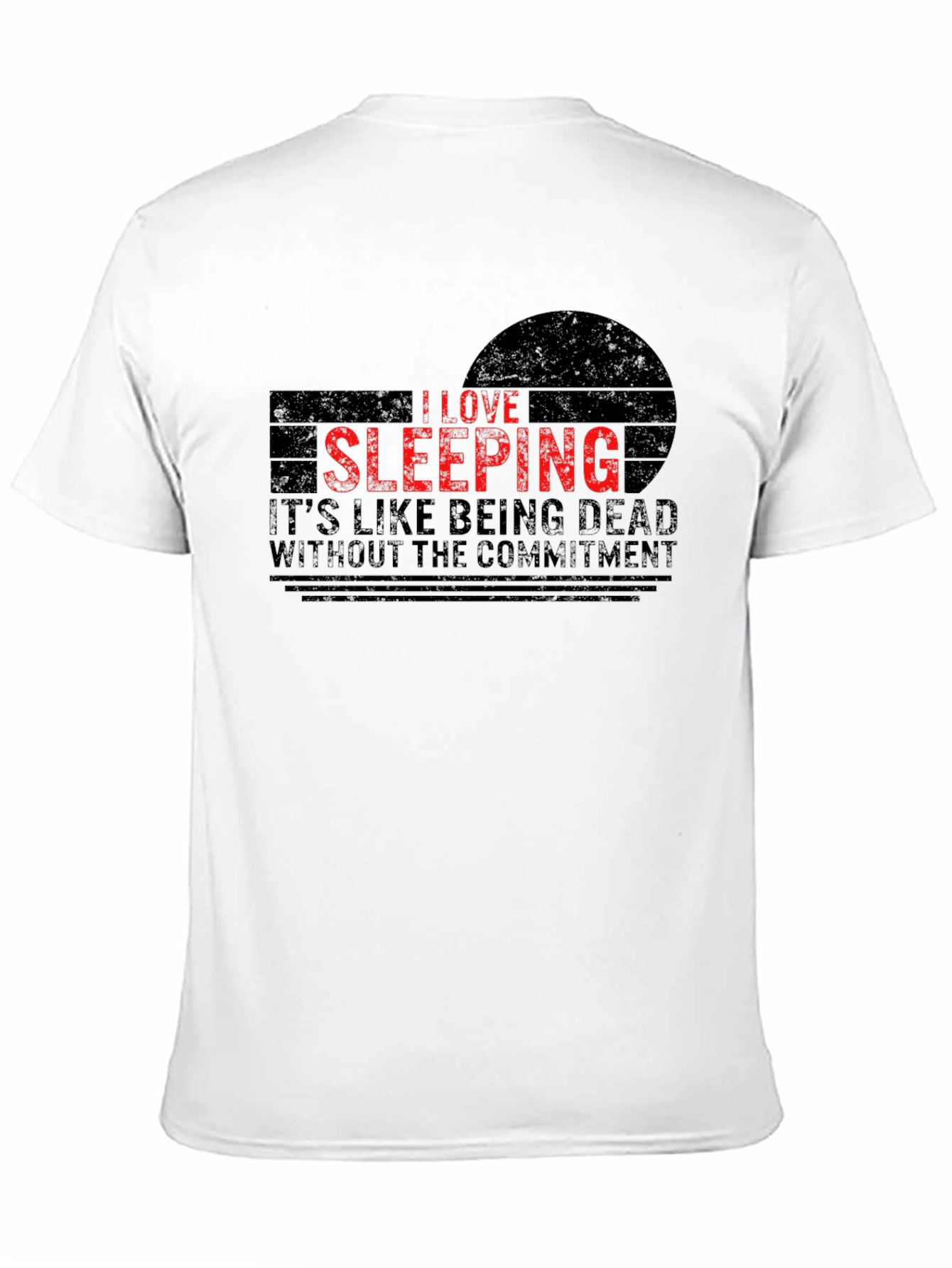 I Love Sleeping T-Shirt - Funny Graphic Tee
