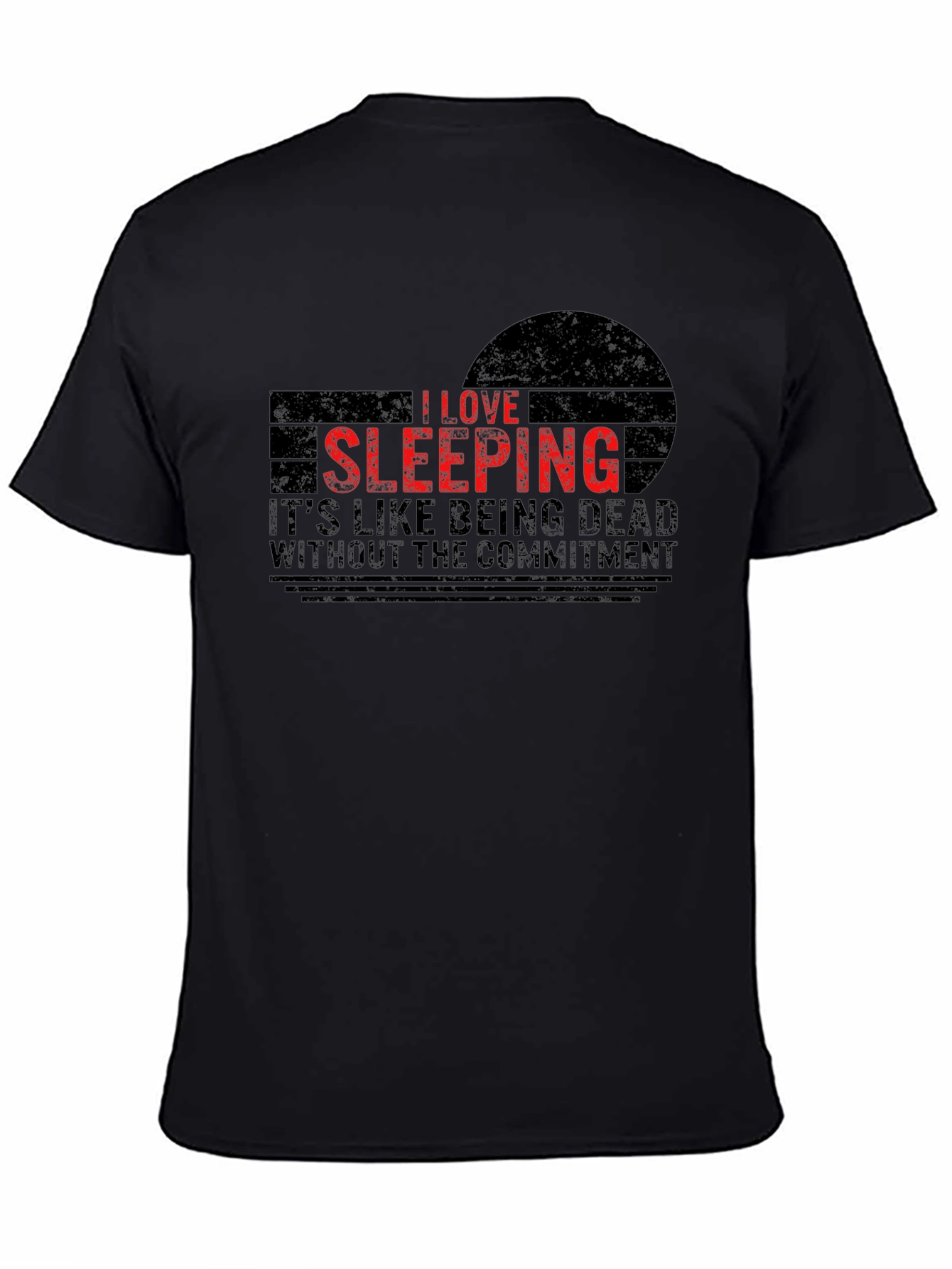 I Love Sleeping T-Shirt - Funny Graphic Tee