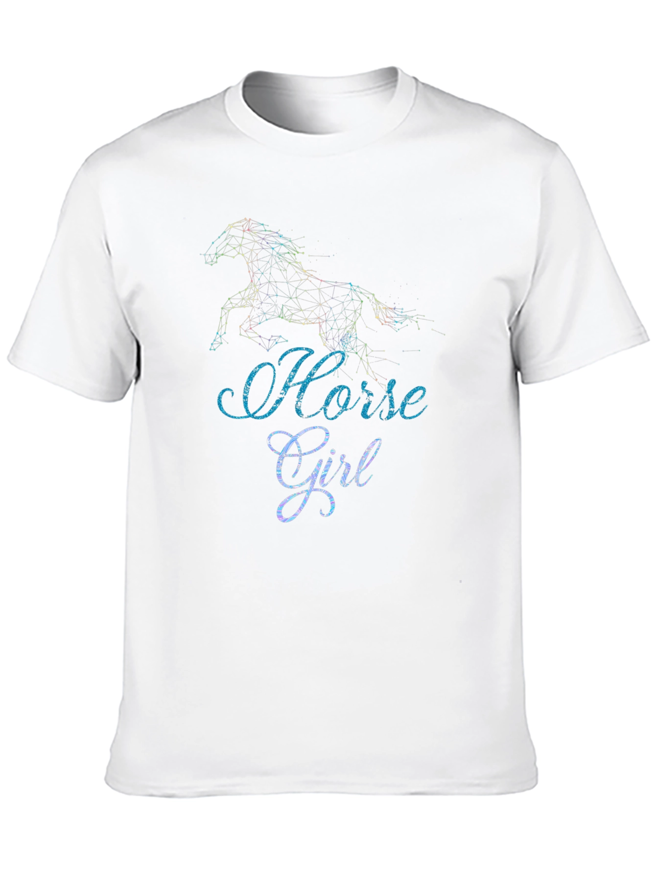 Horse Girl Constellation Graphic Tee