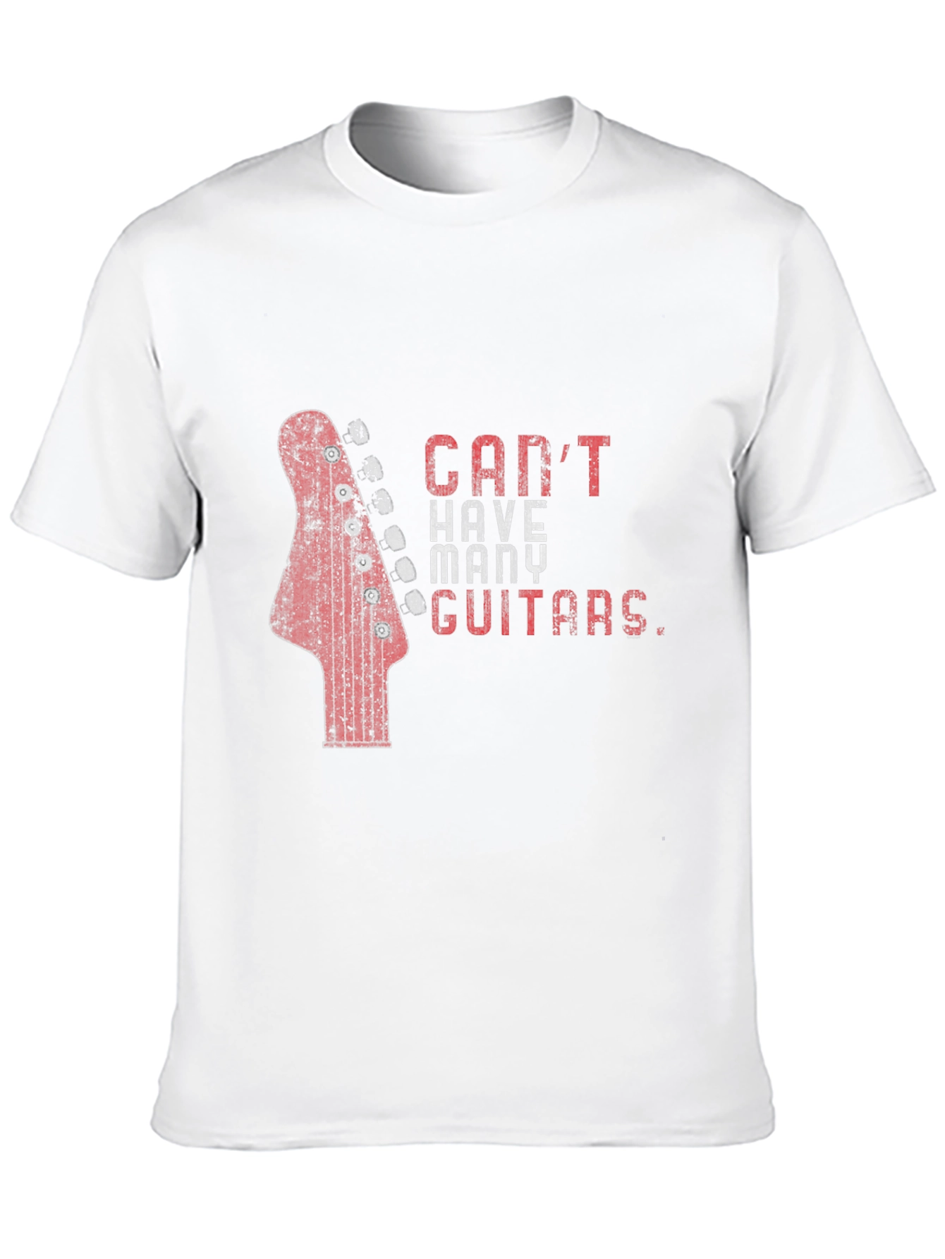 Cant Have Too Many Guitars T-Shirt - Black