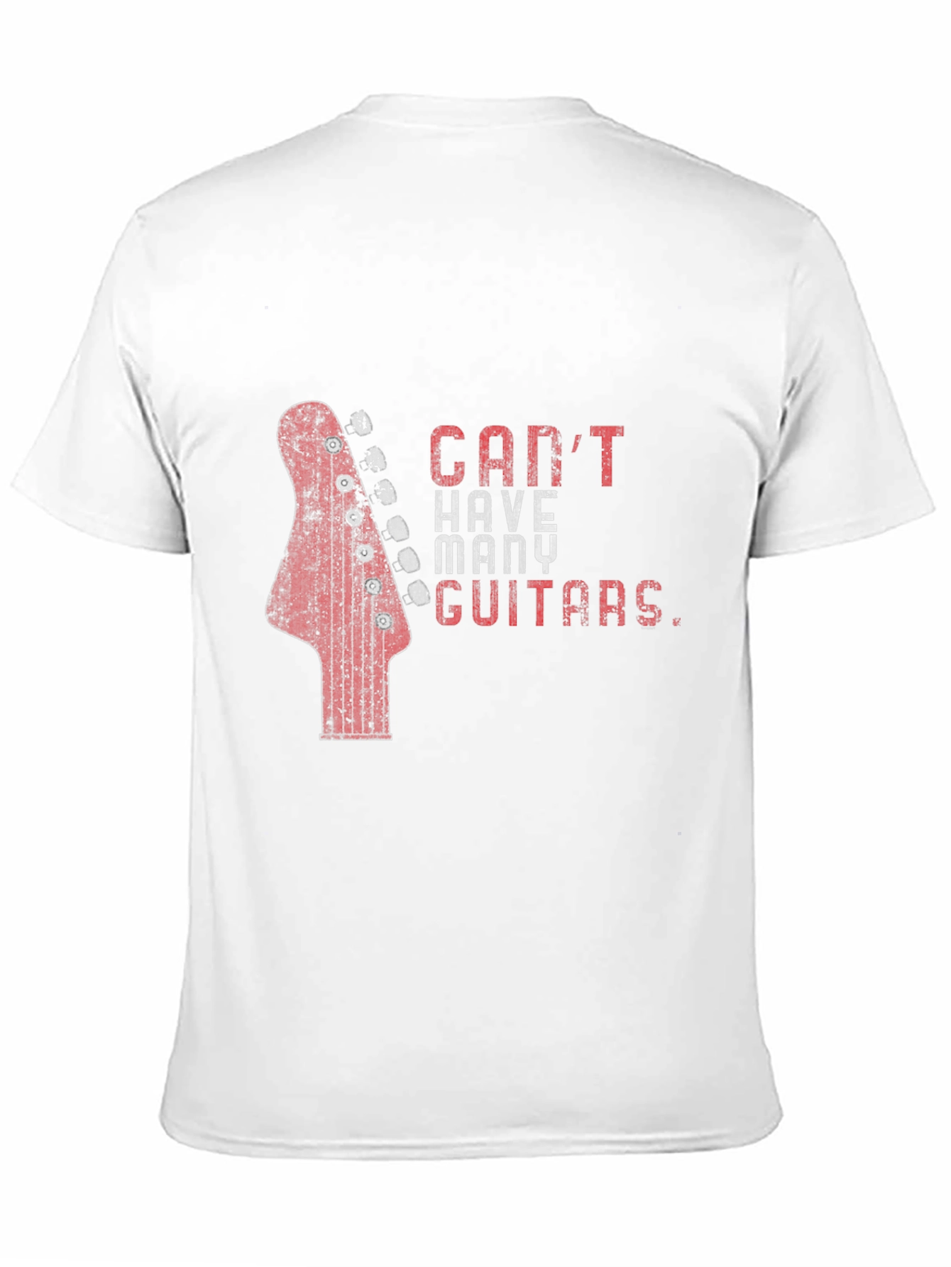 Cant Have Too Many Guitars T-Shirt - Black