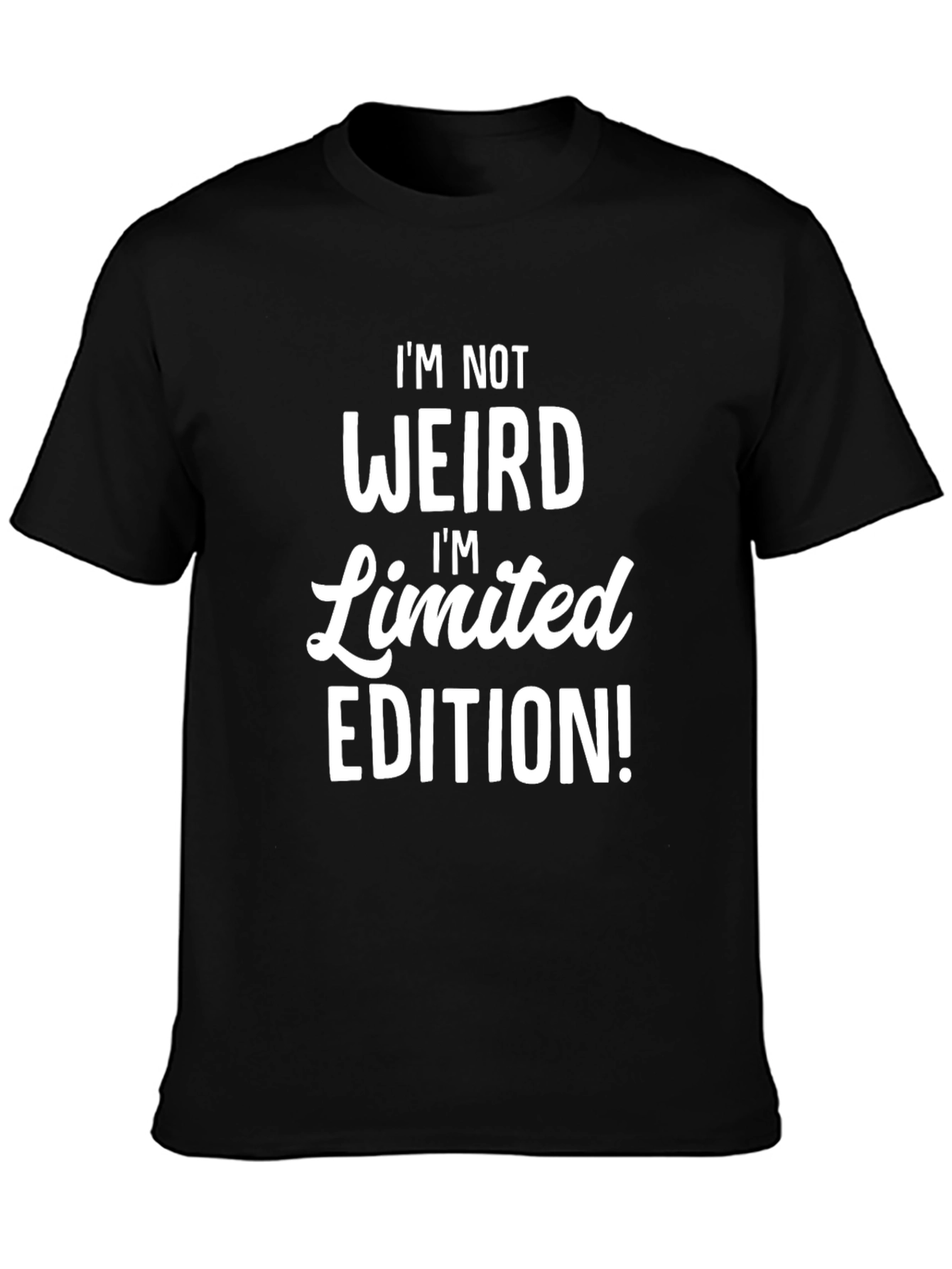 Limited Edition Graphic Tee - Black