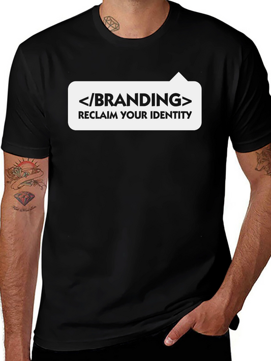 Branding Reclaim Identity Graphic Tee - Black