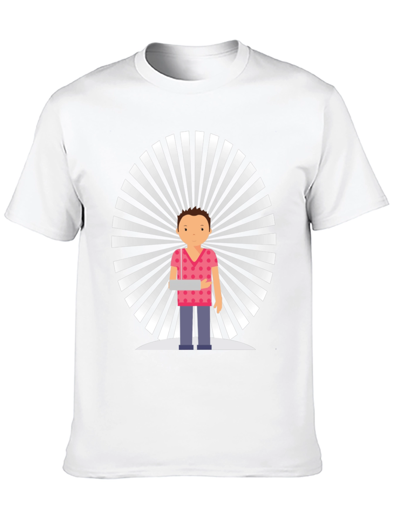 Cartoon Character Graphic T-Shirt