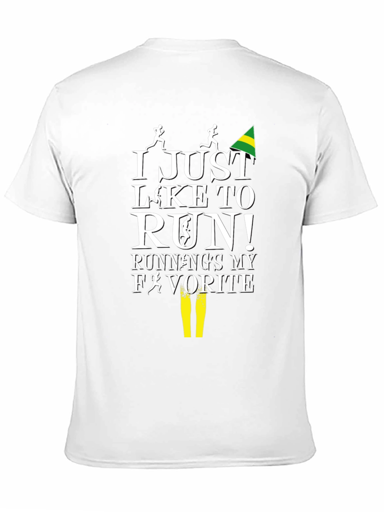 Funny Running T-Shirt - I Just Like to Run!