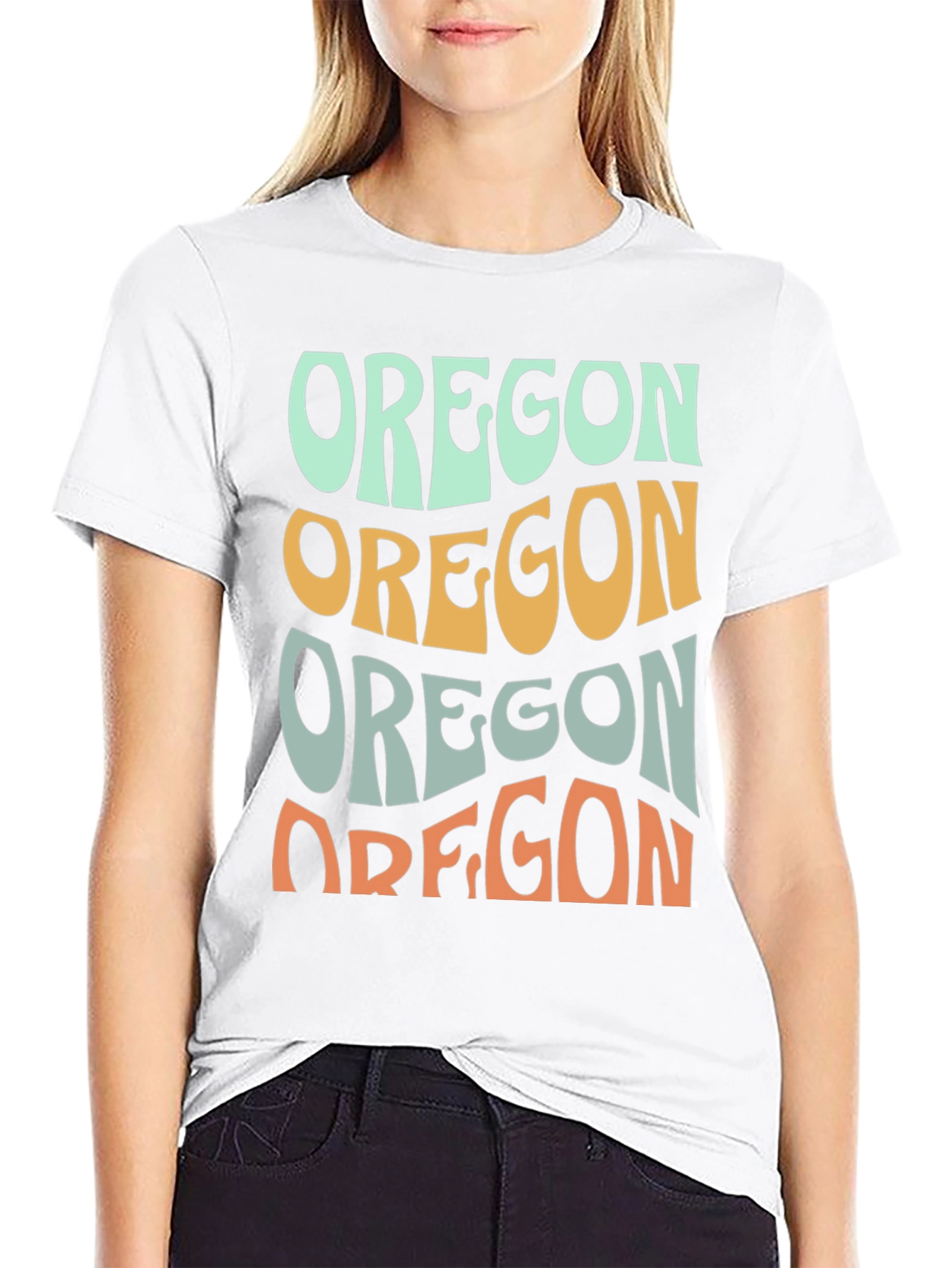 Retro Oregon Graphic Tee - Stylish Comfort
