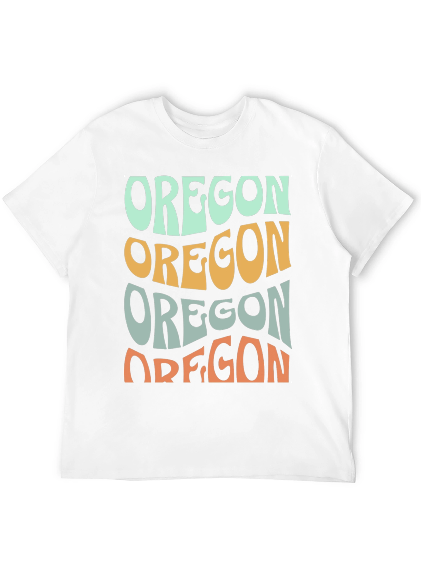 Retro Oregon Graphic Tee - Stylish Comfort