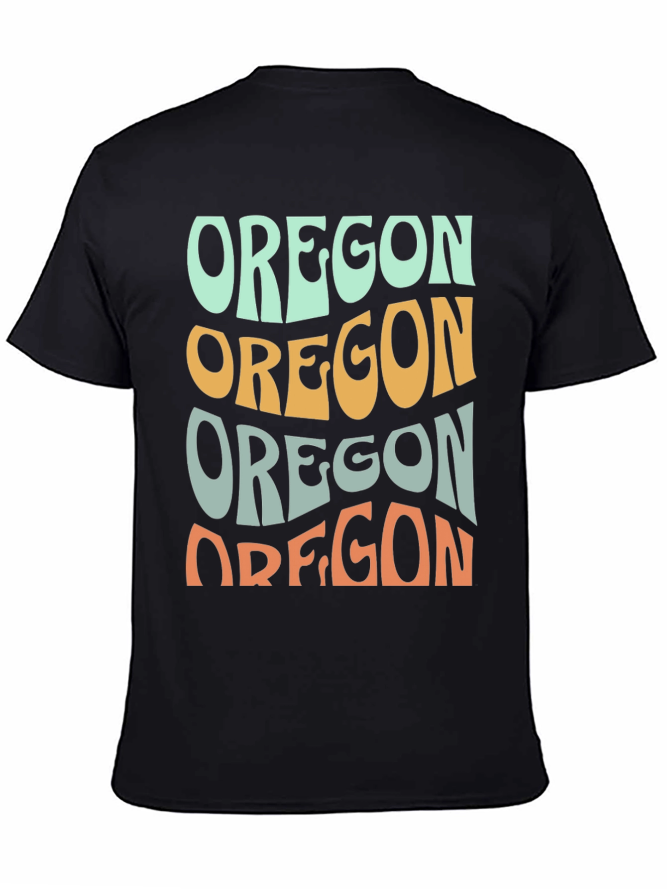 Retro Oregon Graphic Tee - Stylish Comfort
