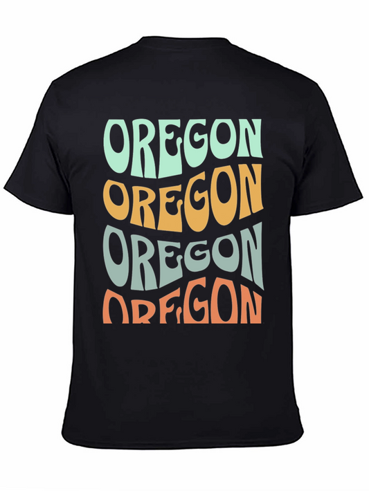 Retro Oregon Graphic Tee - Stylish Comfort