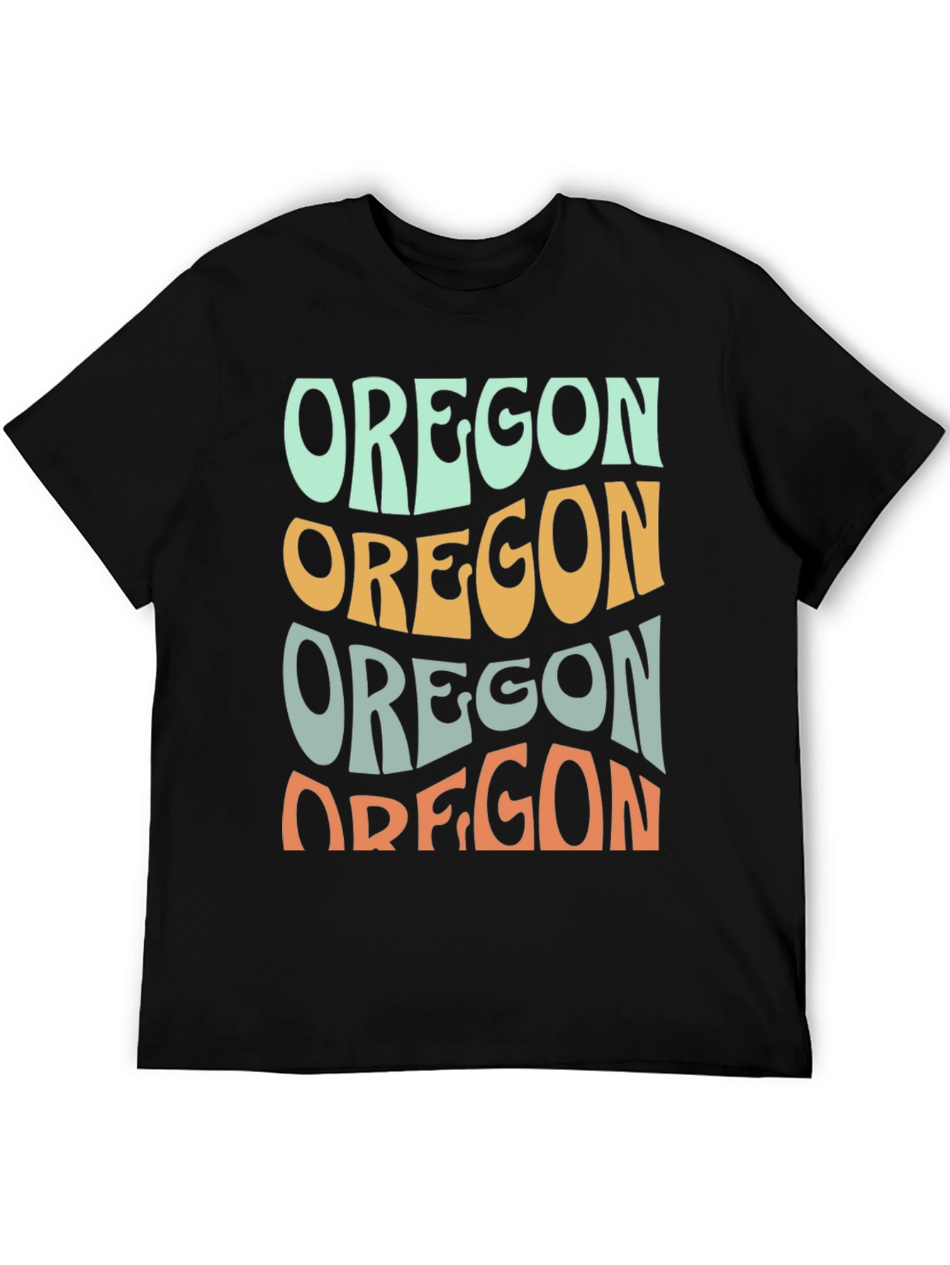 Retro Oregon Graphic Tee - Stylish Comfort