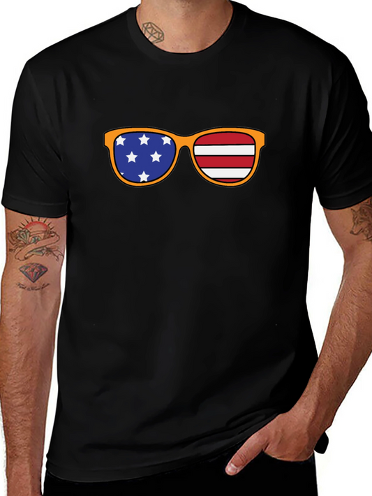 Patriotic Sunglasses T-Shirt - USA Pride