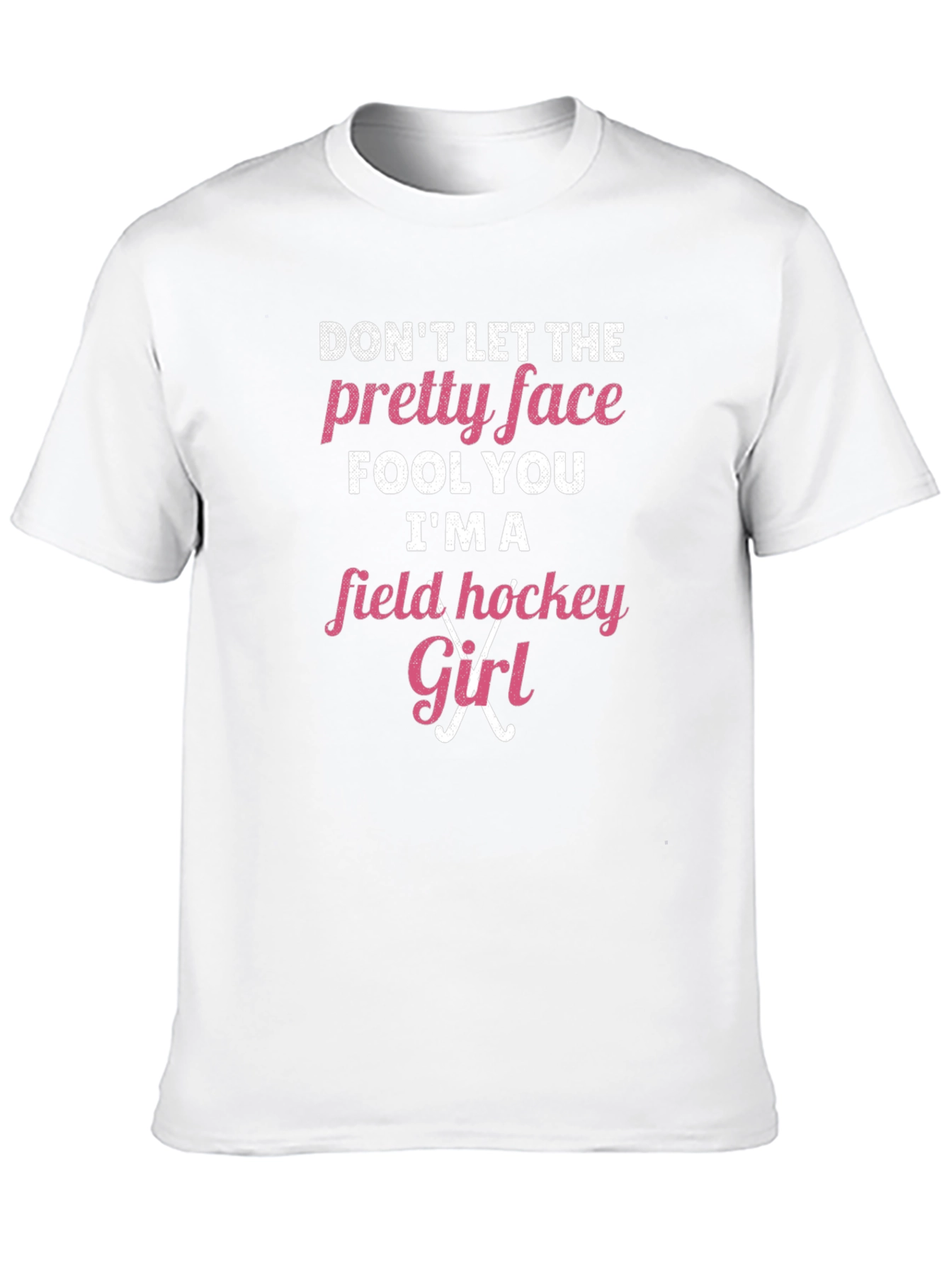 Field Hockey Girl T-Shirt - Funny Sporty Tee