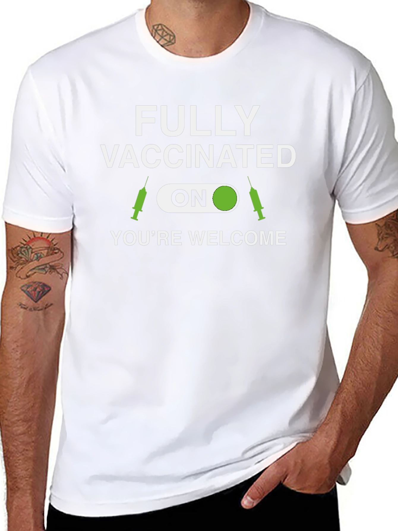 Fully Vaccinated T-Shirt - Youre Welcome!