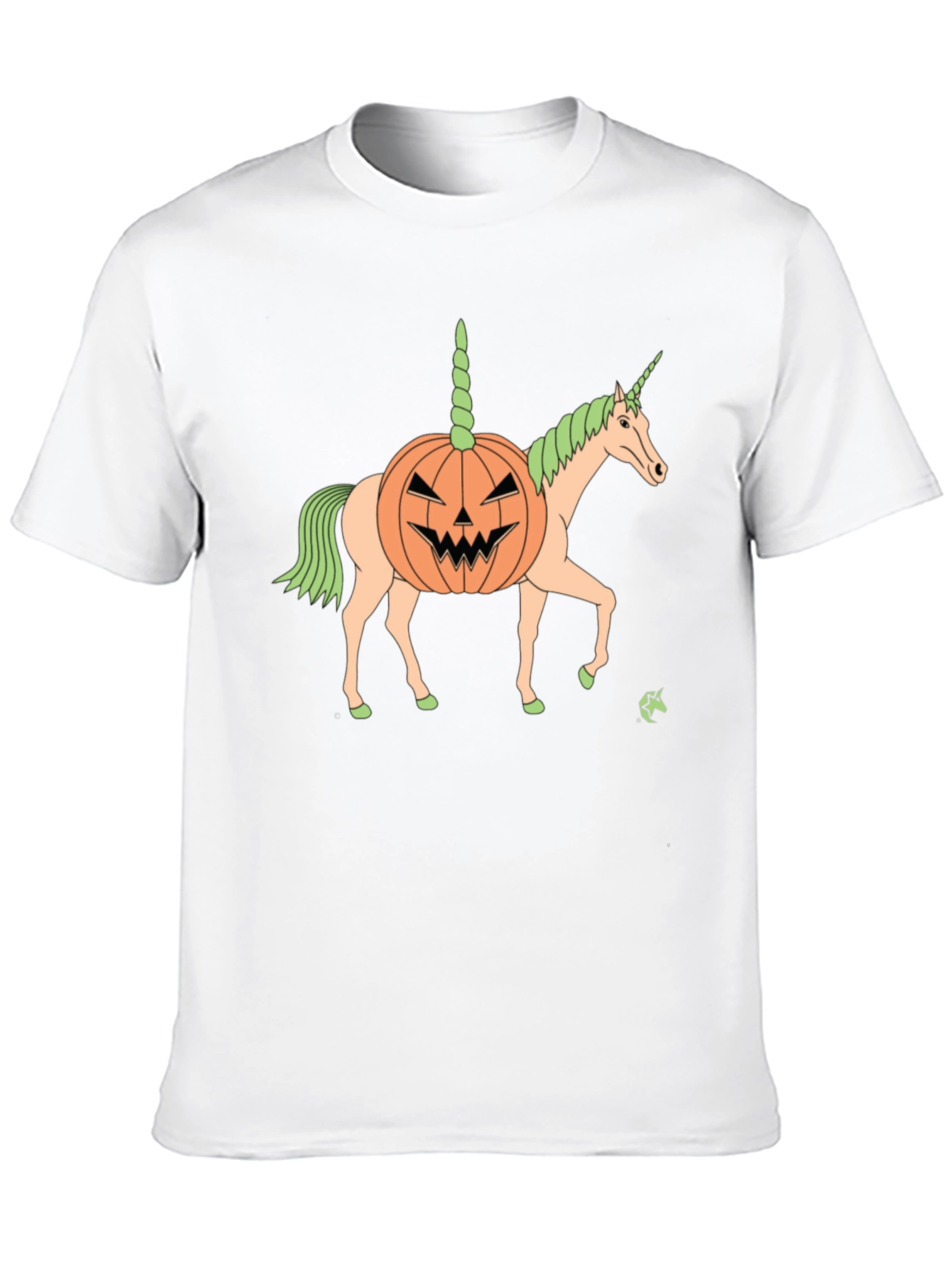 Halloween Pumpkin Unicorn T-Shirt