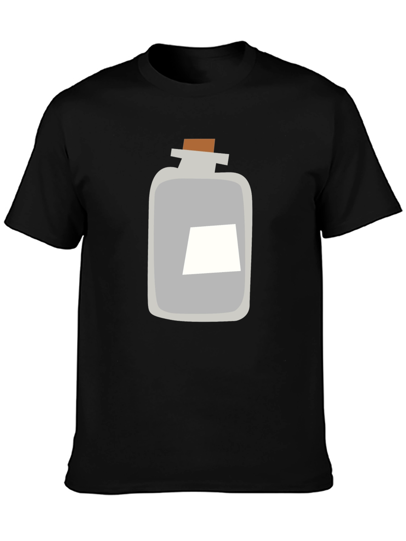 Potion Graphic Tee - Black Cotton Blend