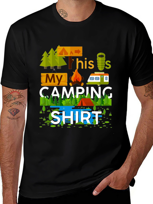 My Camping Shirt Graphic Tee