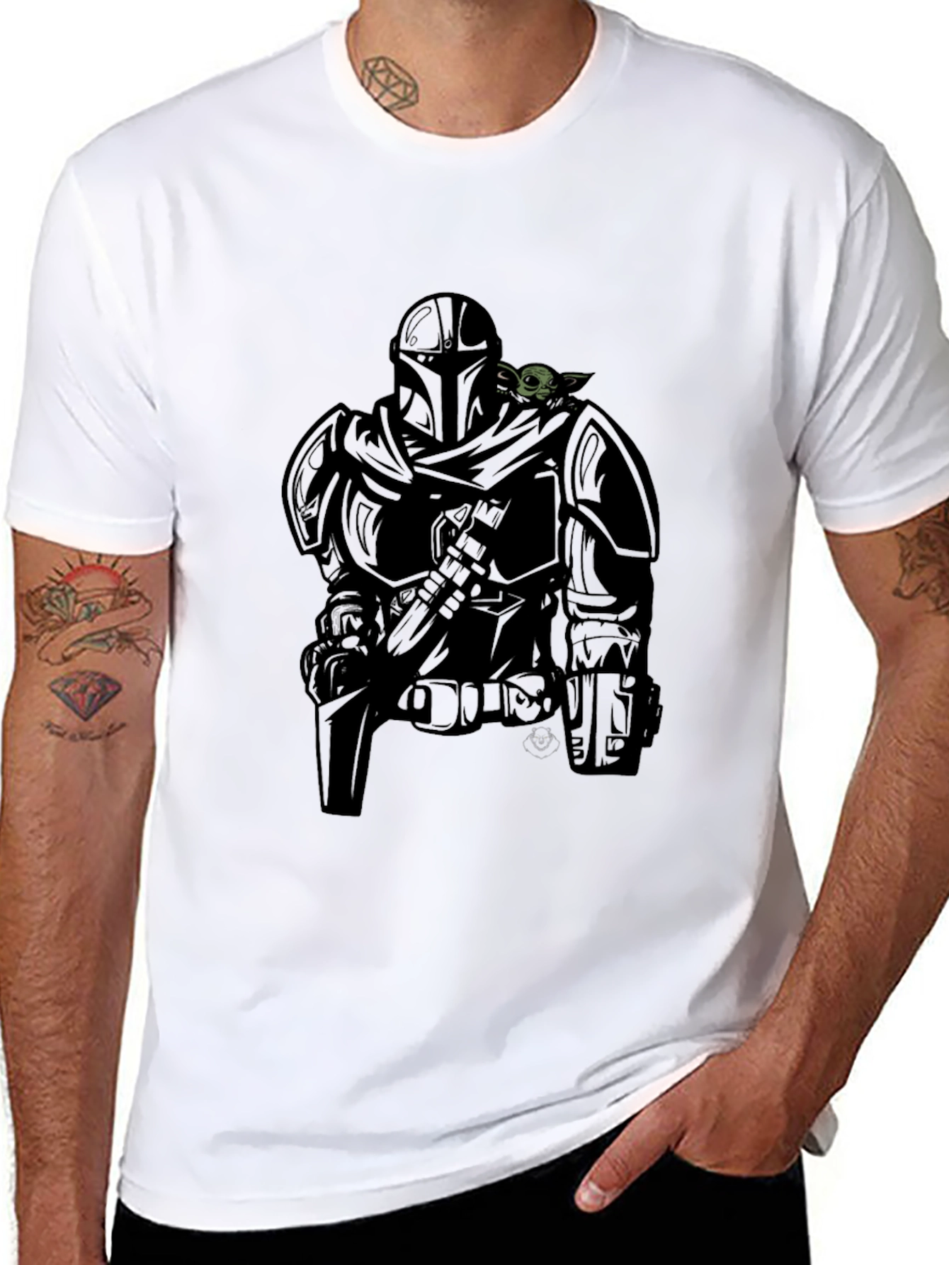 Mando & Grogu Graphic Tee