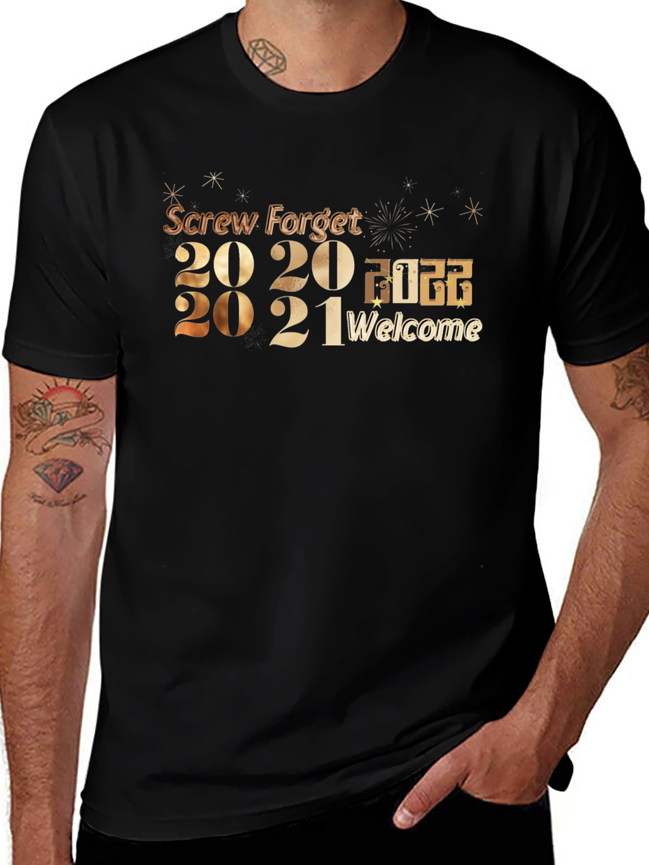 Screw Forget 2020-2021 Welcome 2022 T-Shirt