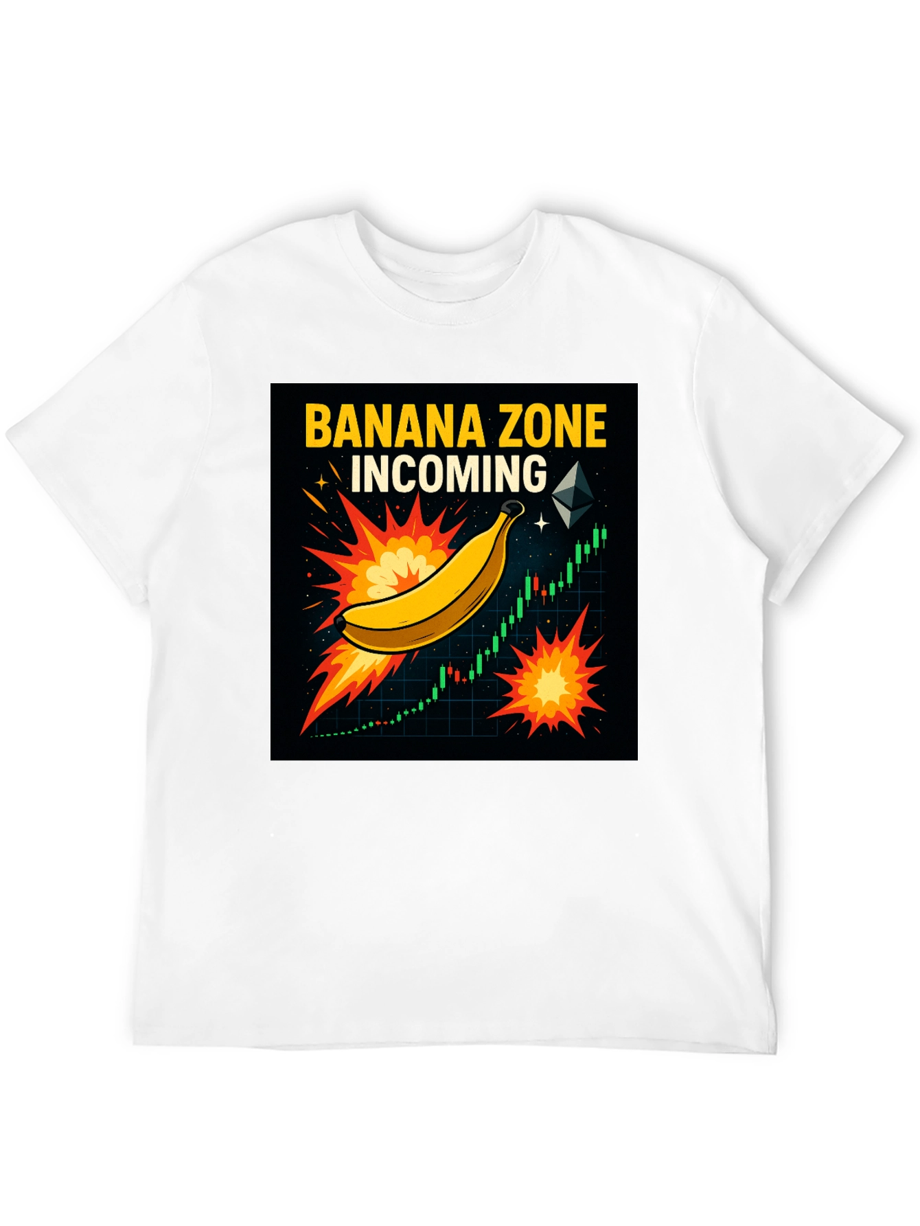 Banana Zone Incoming Graphic Tee