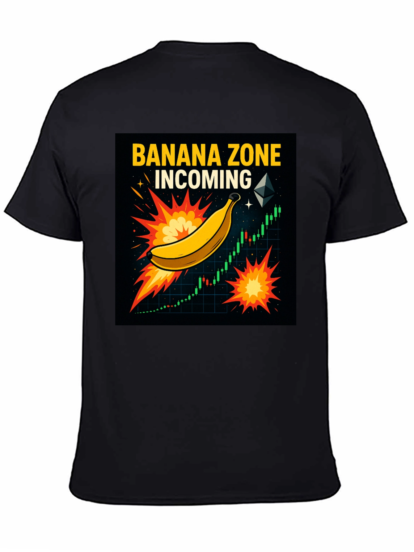 Banana Zone Incoming Graphic Tee