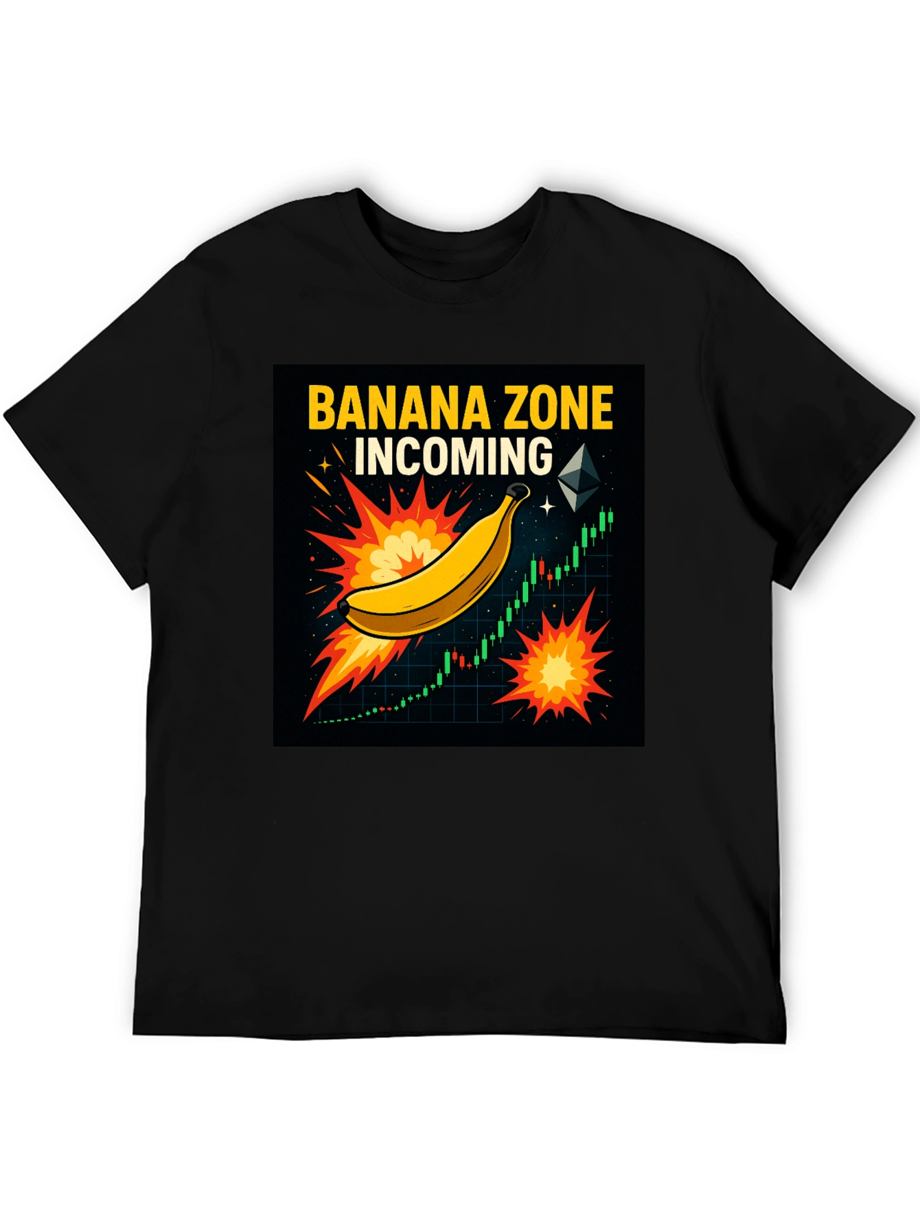Banana Zone Incoming Graphic Tee