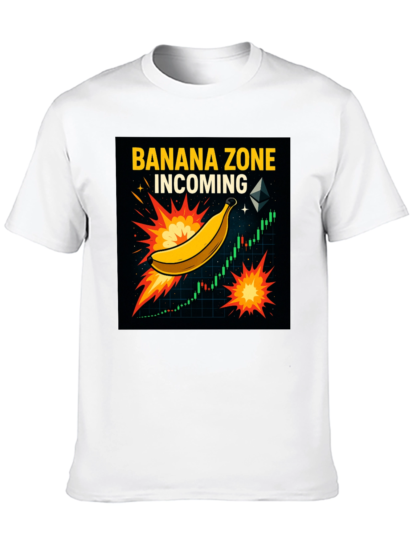Banana Zone Incoming Graphic Tee