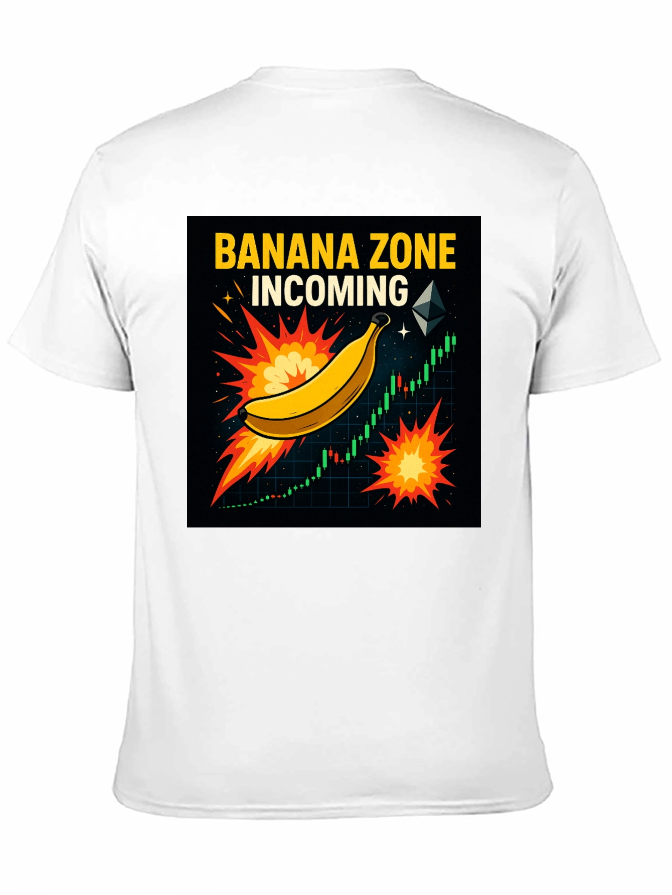Banana Zone Incoming Graphic Tee