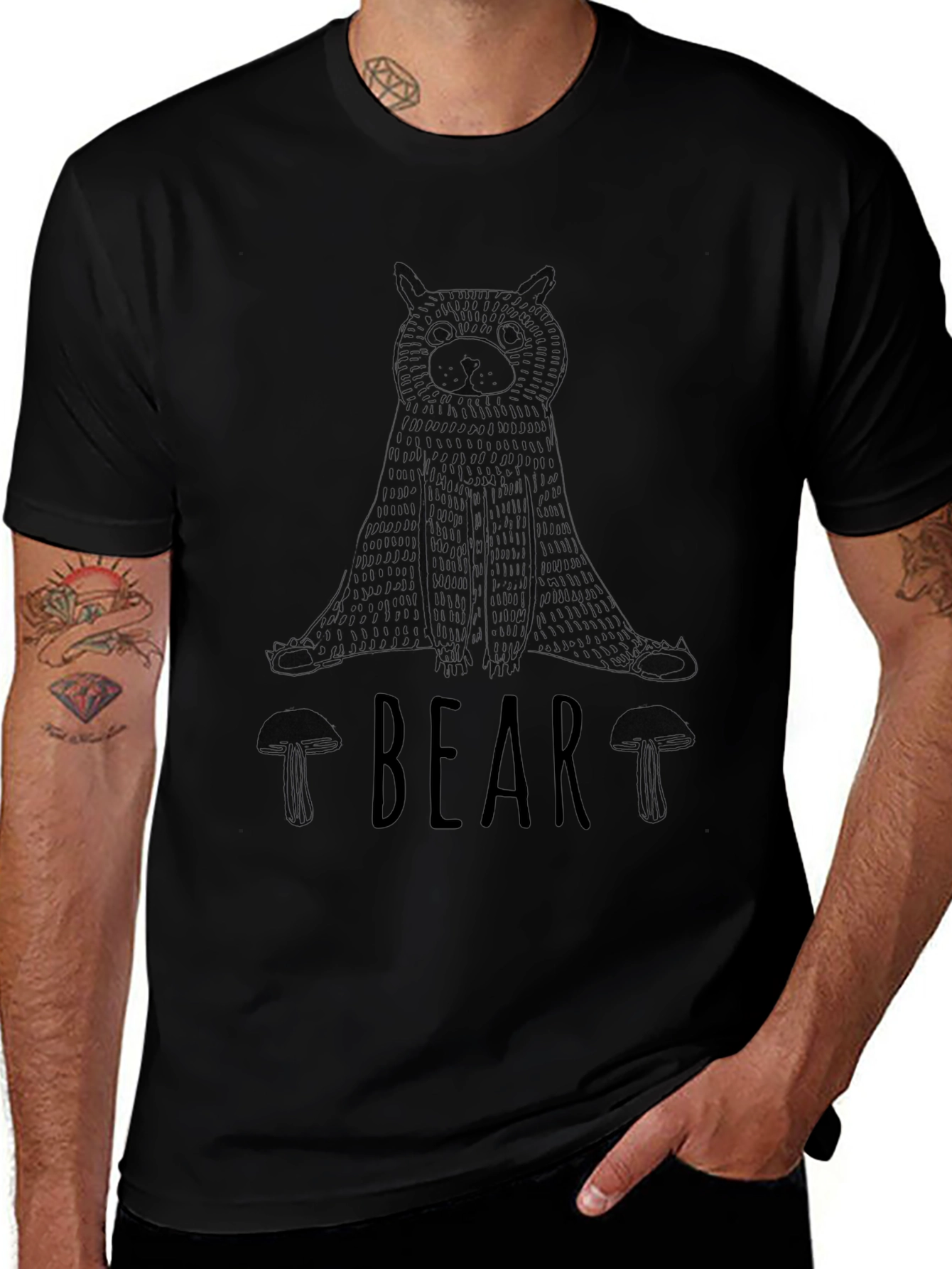 Black Bear Graphic Tee