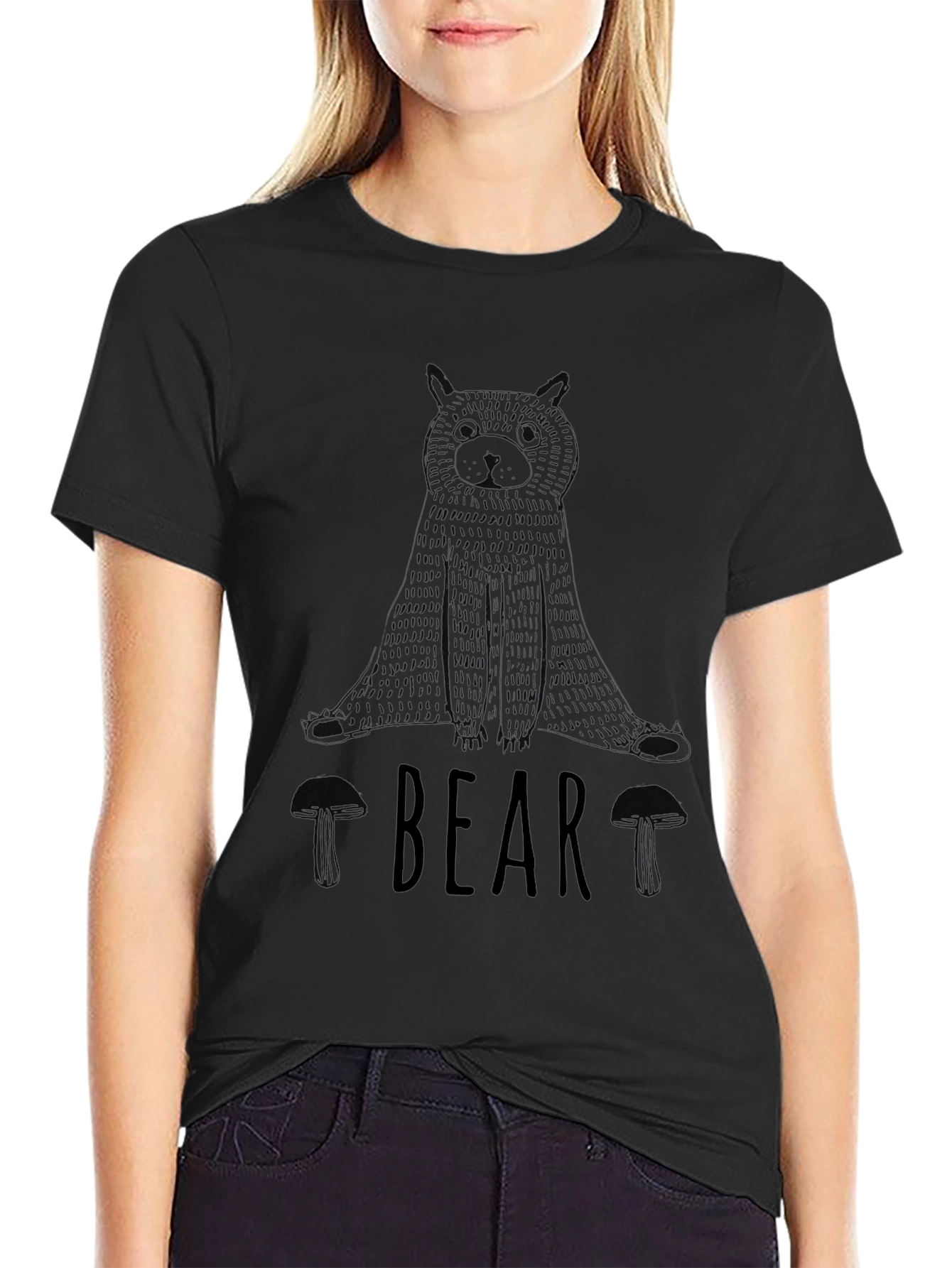 Black Bear Graphic Tee