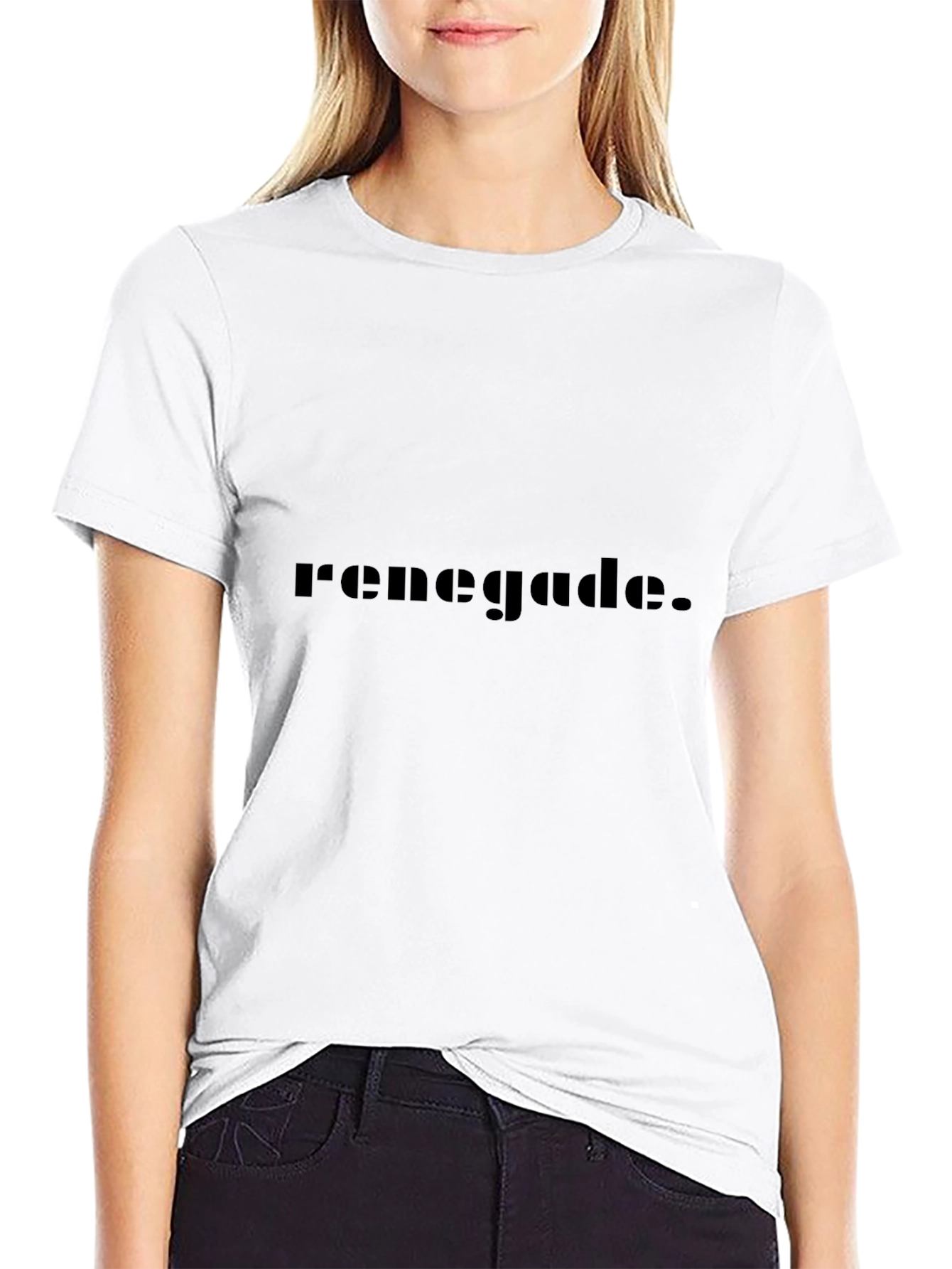 Renegade Graphic Black Tee - Modern Style